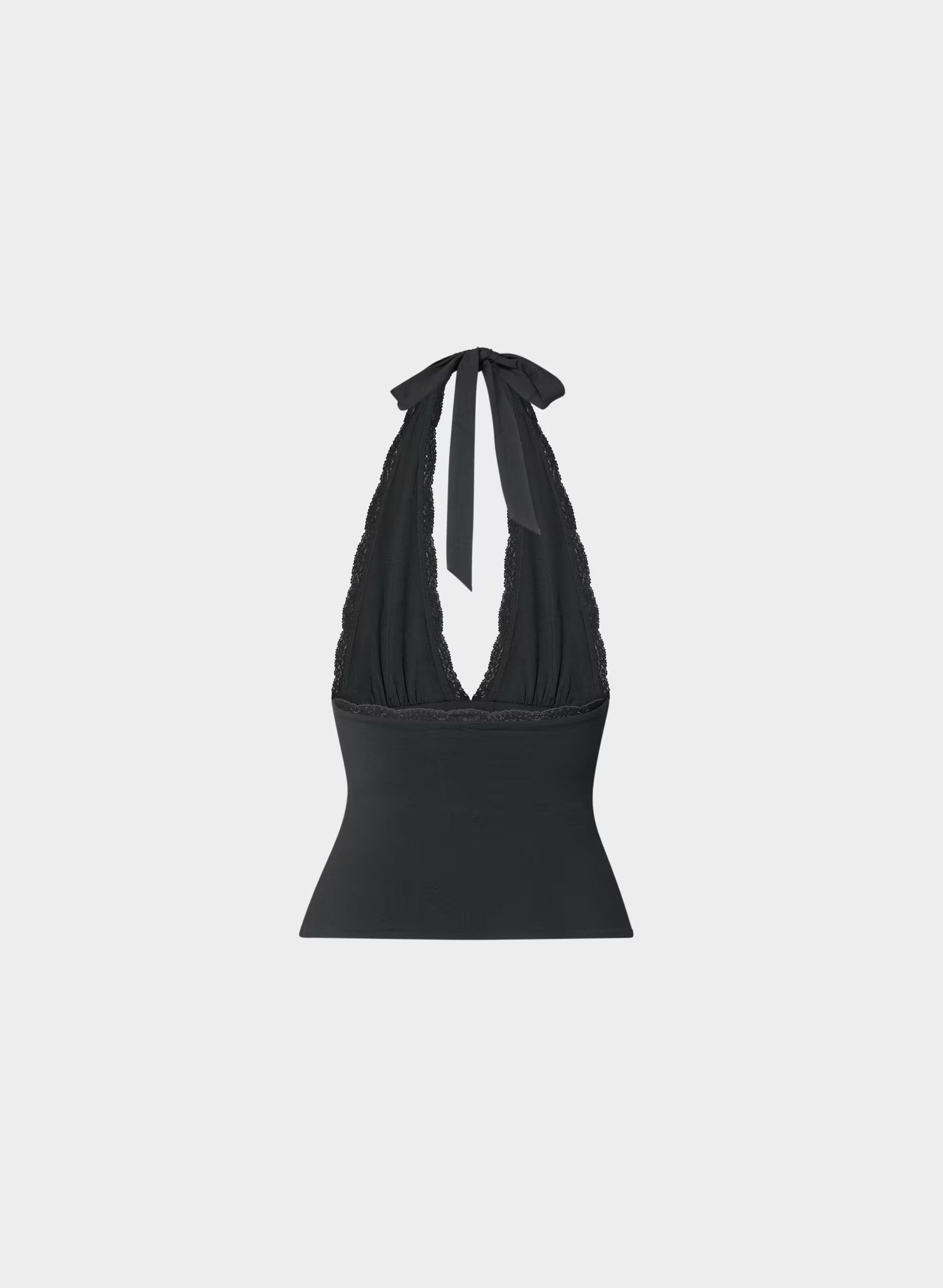 Original Contour Allure Halter Top - BLACK