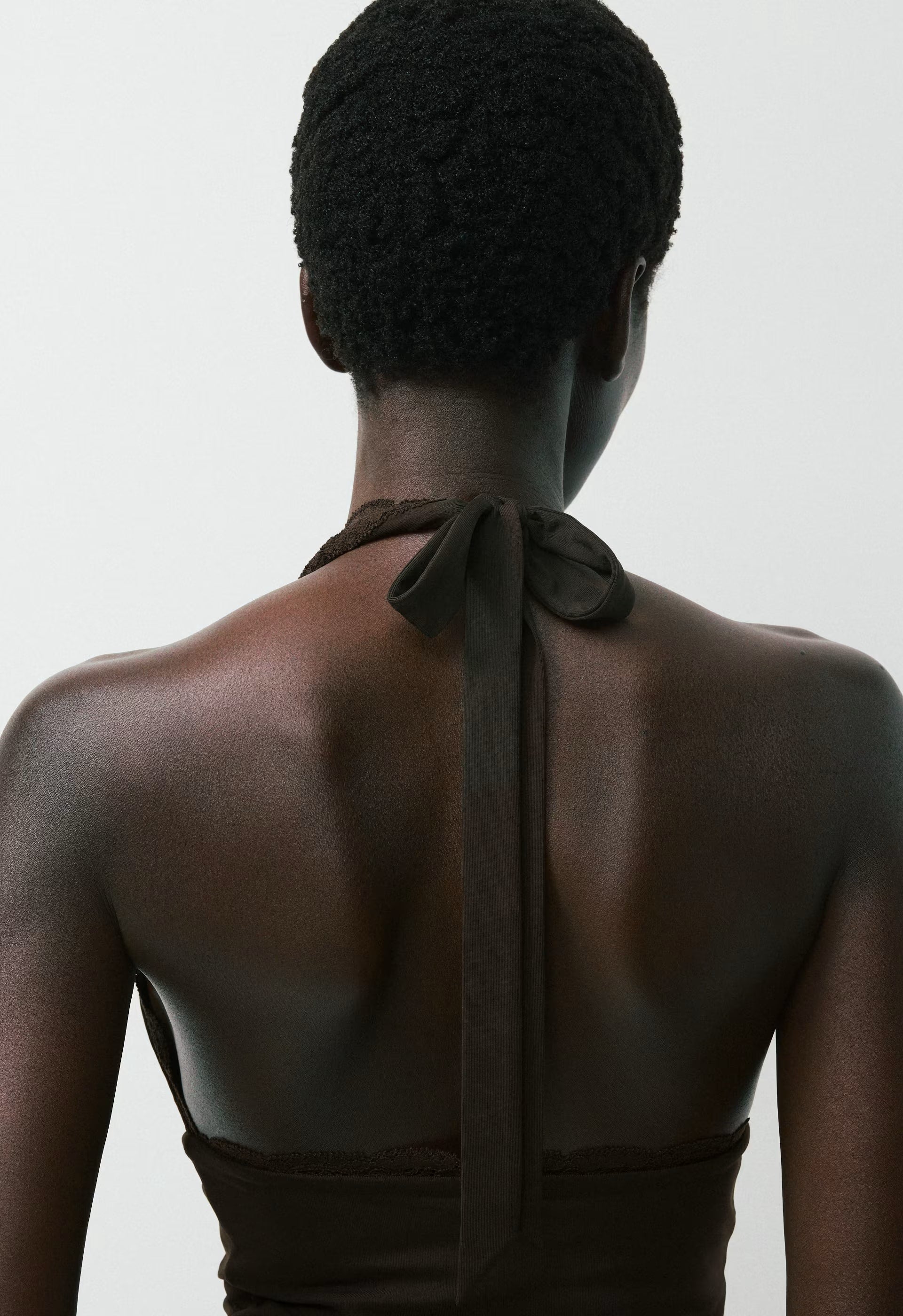 Original Contour Allure Halter Top - CACAO NIB BROWN