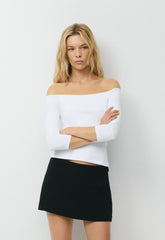 Original Contour Predawn Longsleeve - BRIGHT WHITE