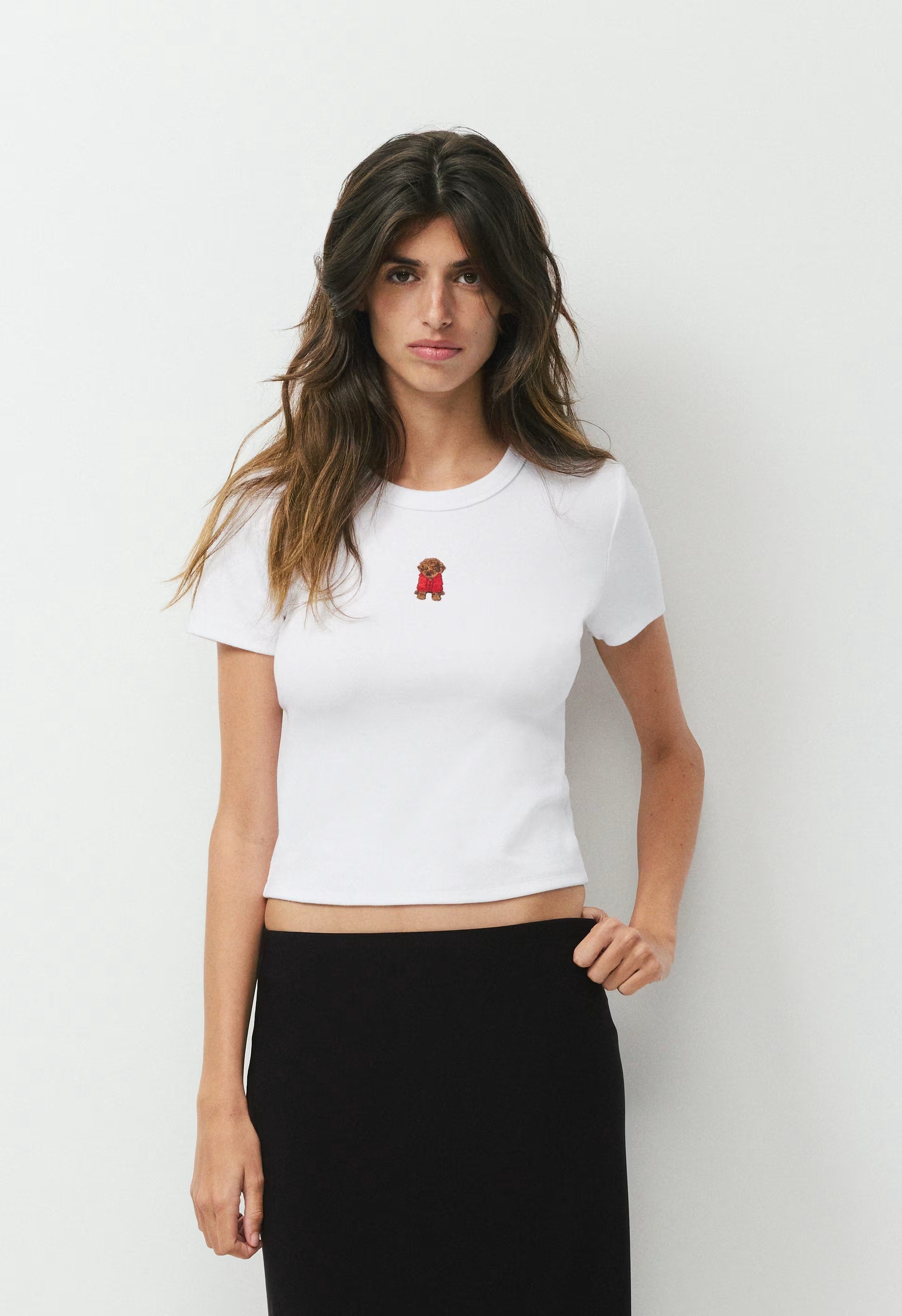 Little Ripple Icon T-Shirt - BRT WHITE/HDE GEORGE