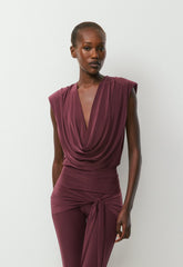 Decadent Top - GALA PLUM