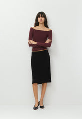 Smooth Matter™ Clique Top - GALA PLUM