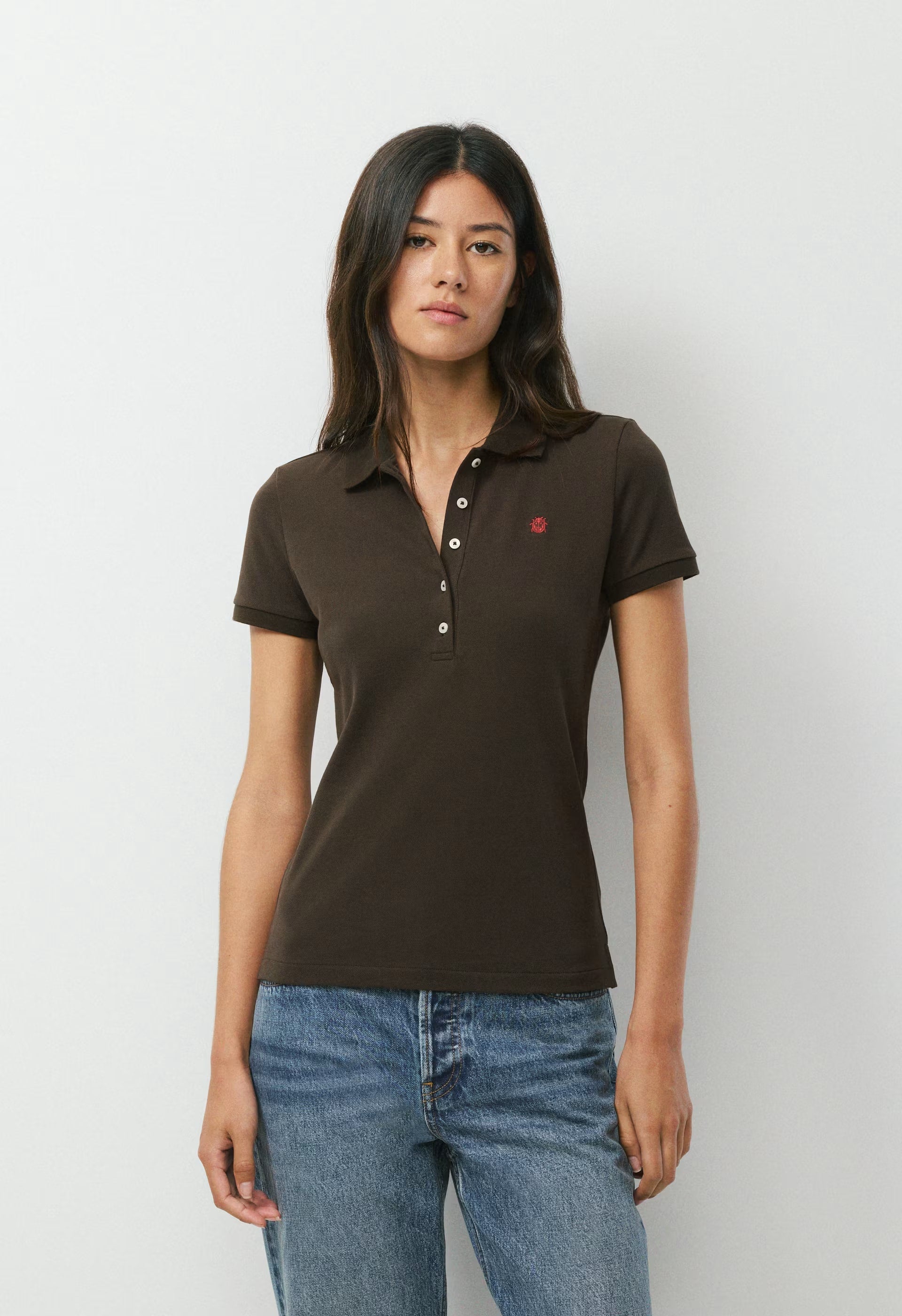 Inroads Polo - CACAO NIB BROWN