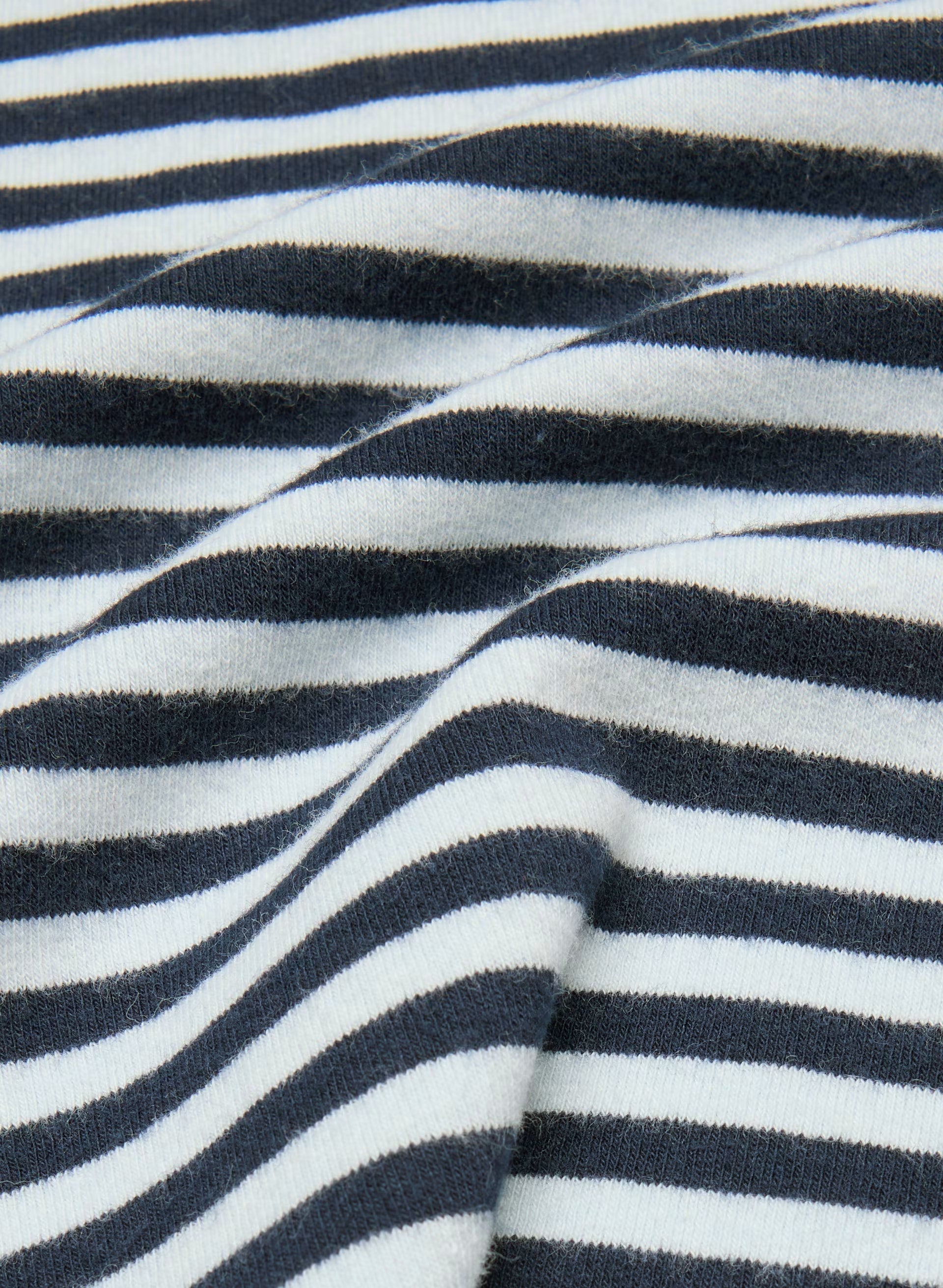BestHug™ Little Ribbed Hip T-Shirt - ADMRL NVY/PLN AIR
