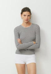 HomeStretch™ Rib Solo Longsleeve - HCHROME/HBLCK