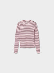 HomeStretch™ Rib Solo Longsleeve - MAGNOLIA/GALA PLUM