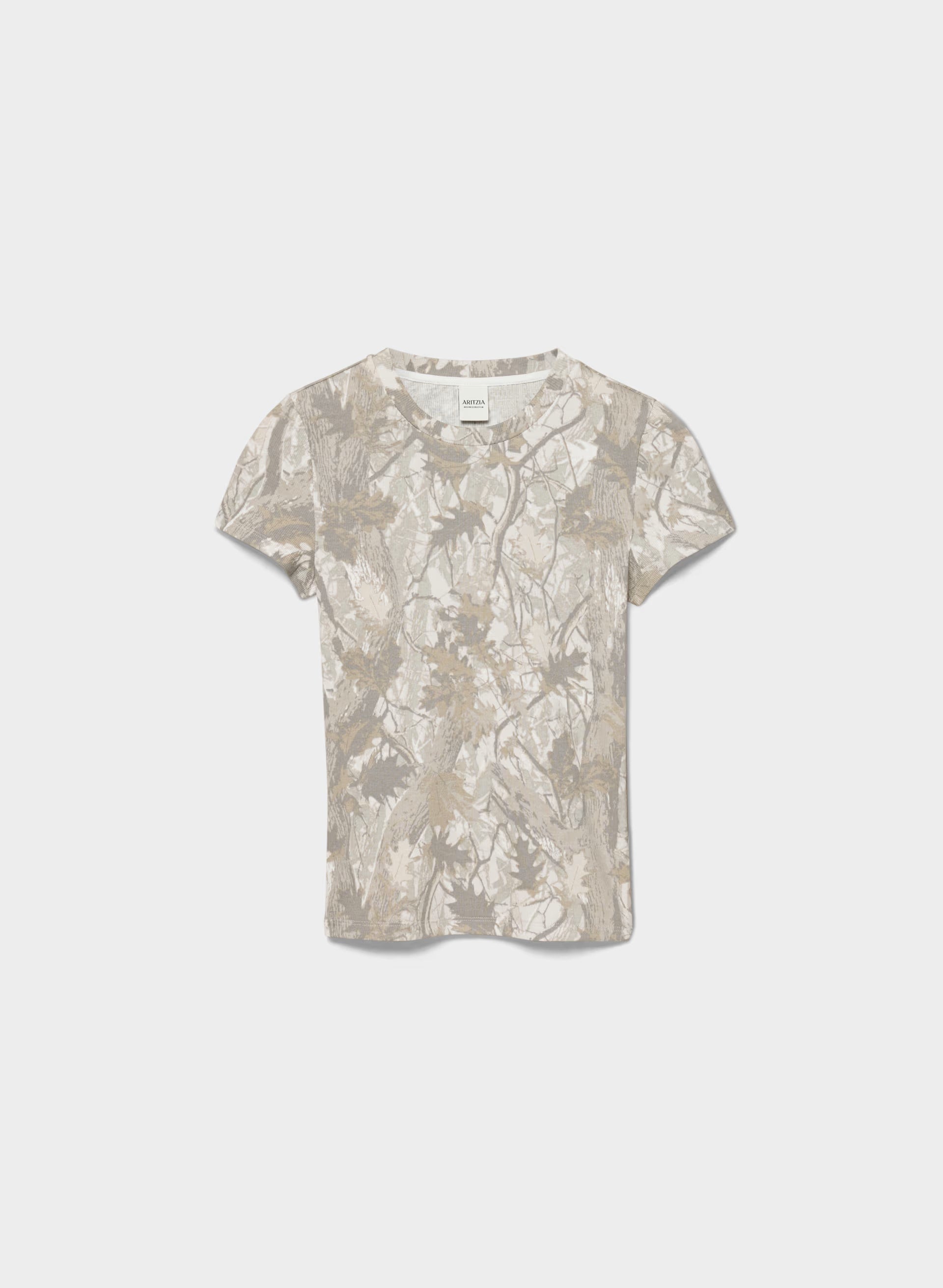 HomeStretch™ Rib Tune T-Shirt - FLUENT TAUP NATURESCAP