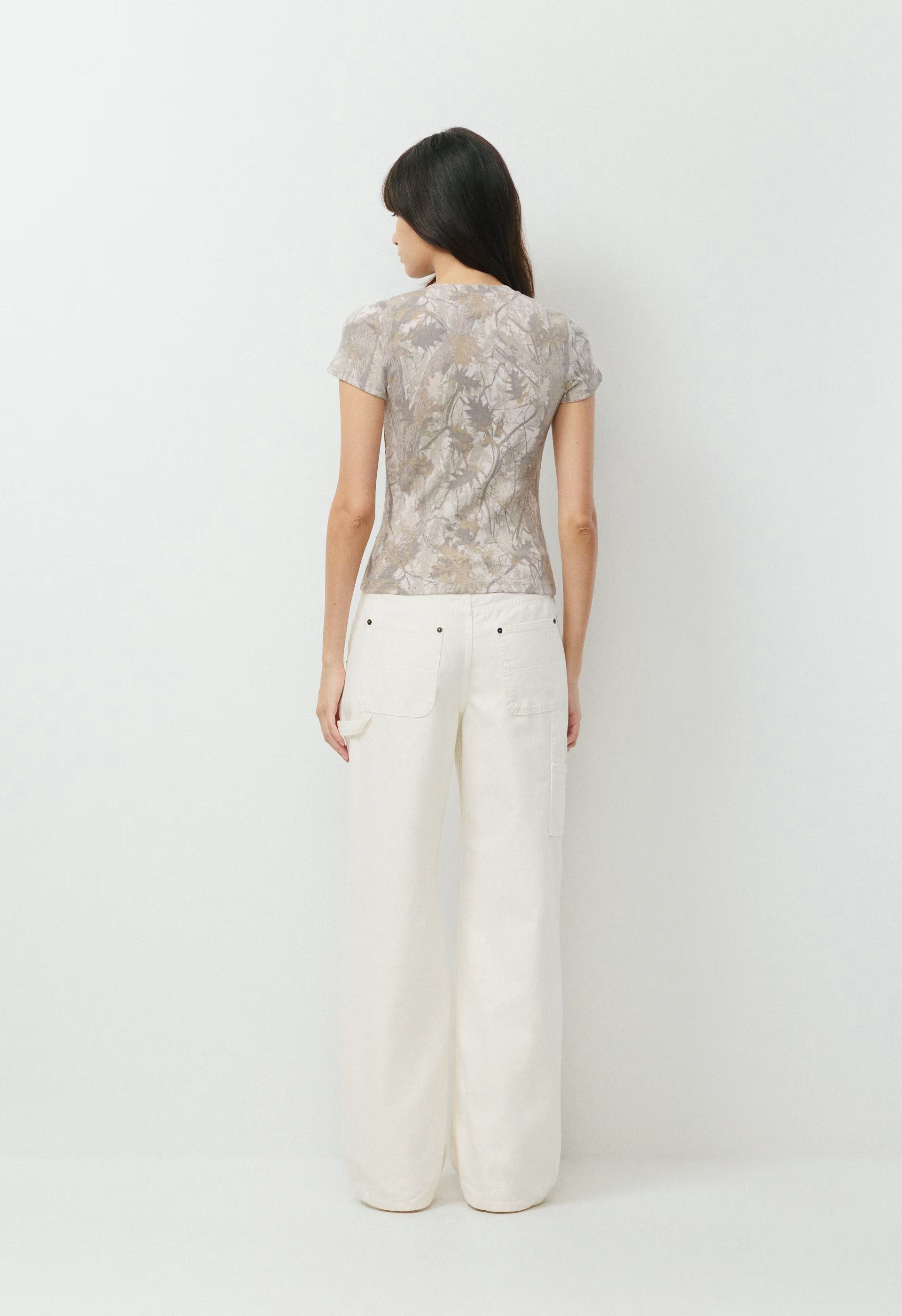 HomeStretch™ Rib Tune T-Shirt - FLUENT TAUP NATURESCAP