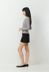 HomeStretch™ Rib Airwave Longsleeve - HCHROME/HBLCK
