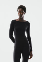 AirBUTTER™ Poise Longsleeve - BLACK