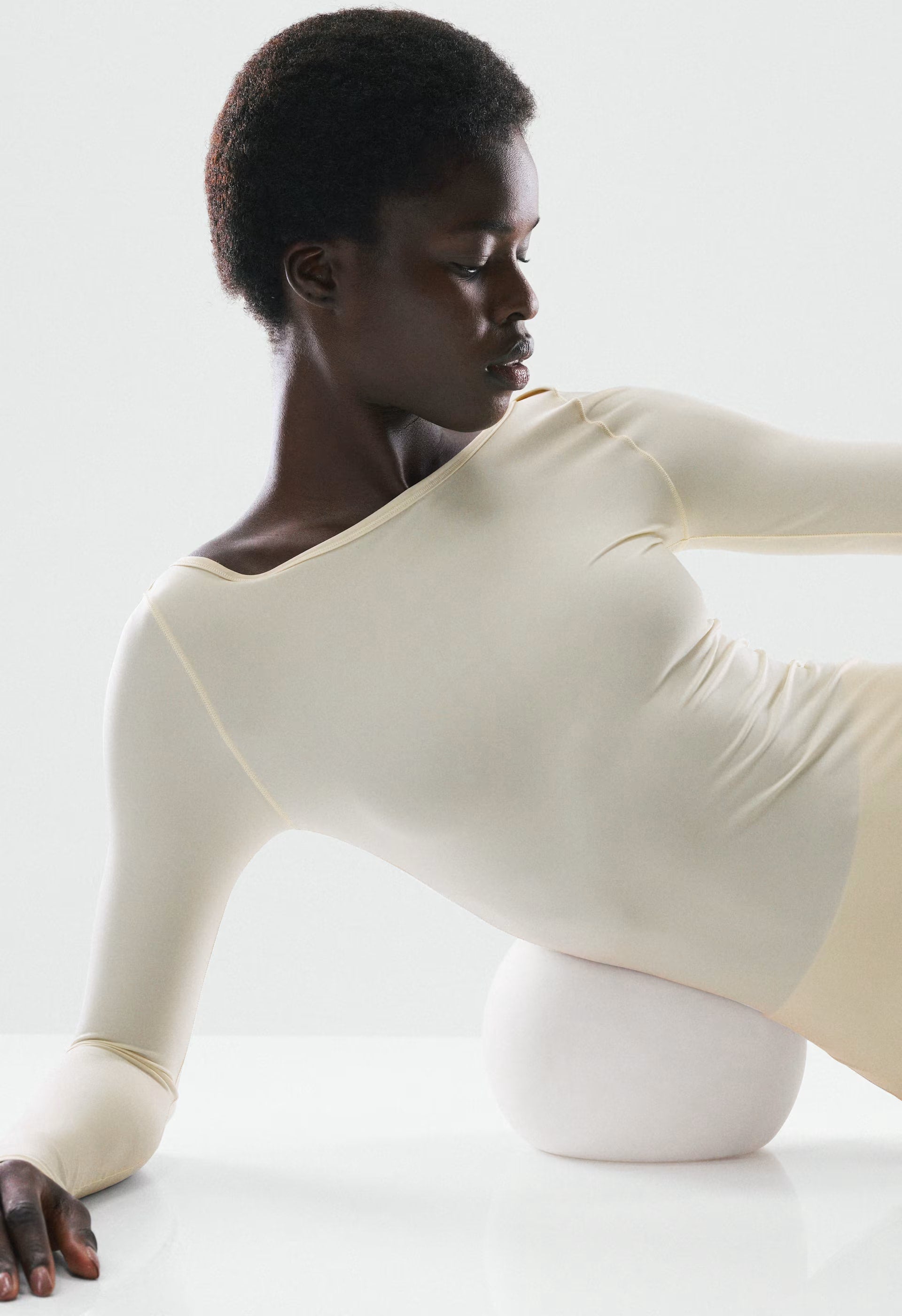 AirBUTTER™ Poise Longsleeve - SEASIDE CREAM