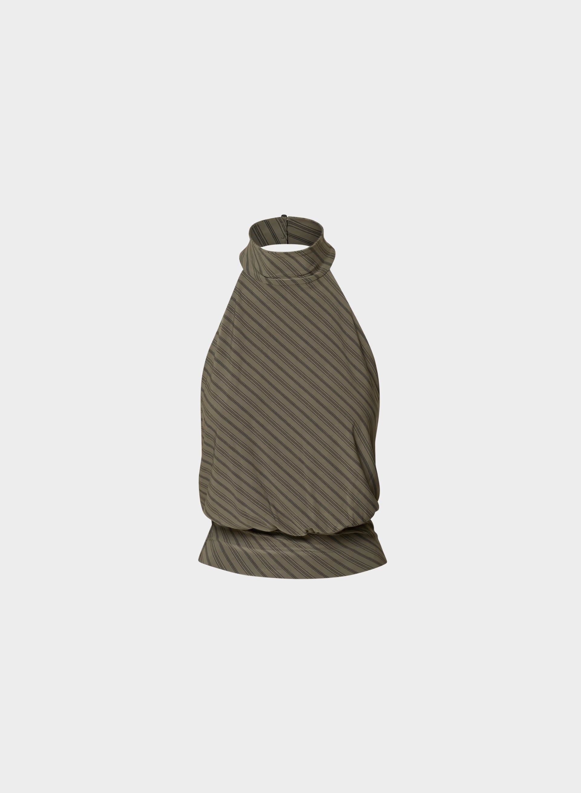 Smooth Matter™ Midnight Halter Top - LT FLINT GRN/ FLNT GRN