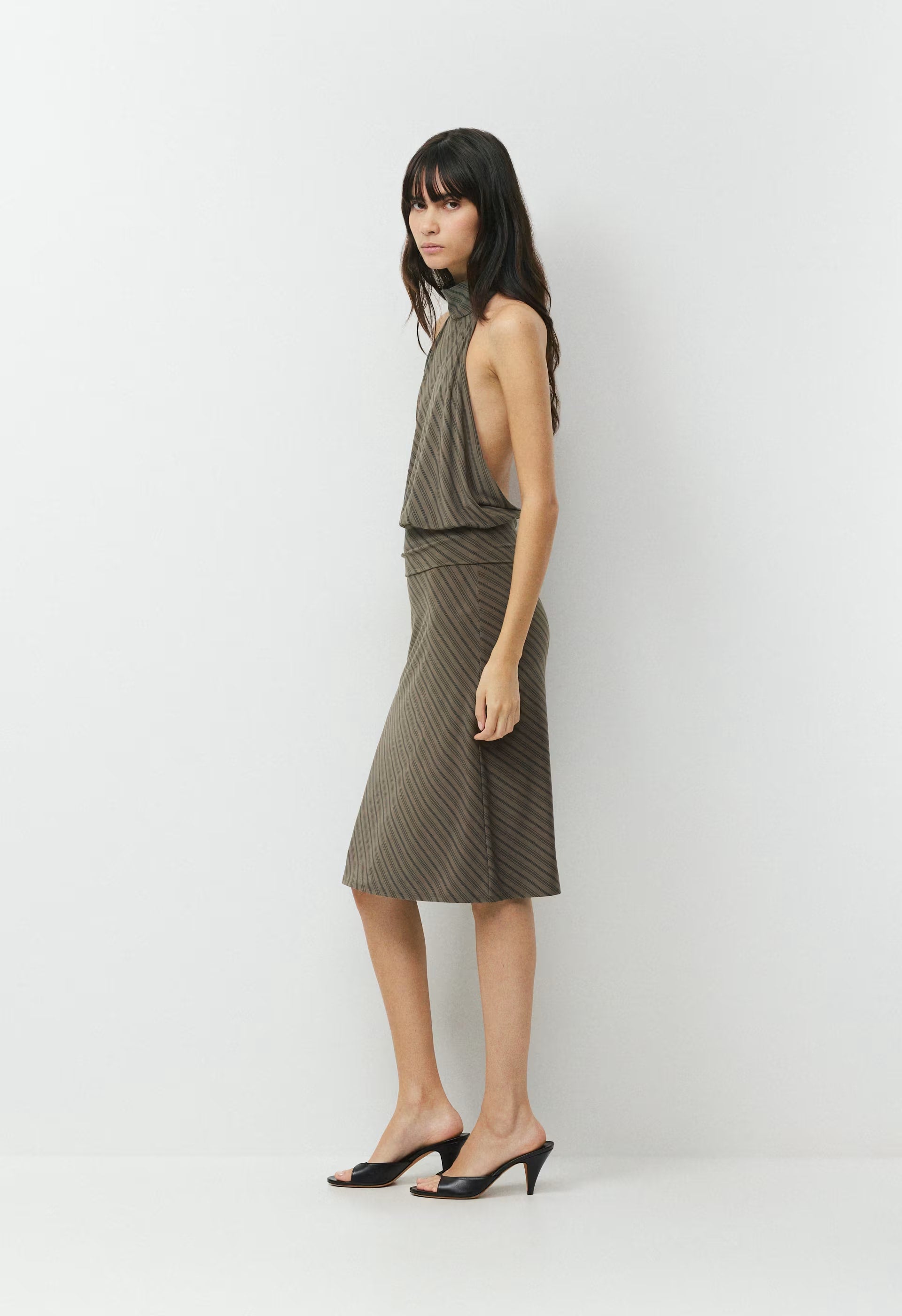 Smooth Matter™ Midnight Halter Top - LT FLINT GRN/ FLNT GRN