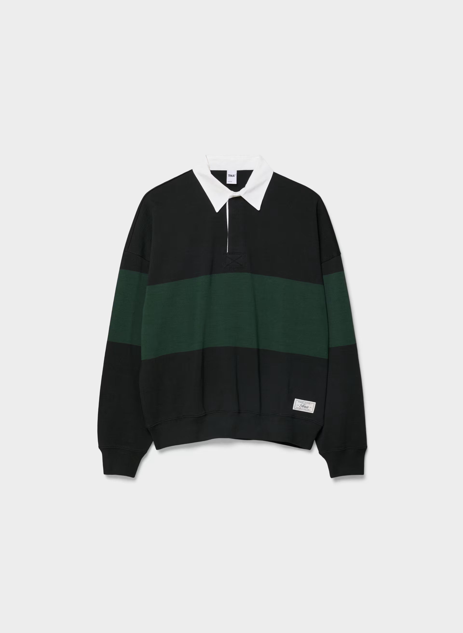 Mighty Cotton™ Lomu Polo - BLACK/FIGTREE GREEN