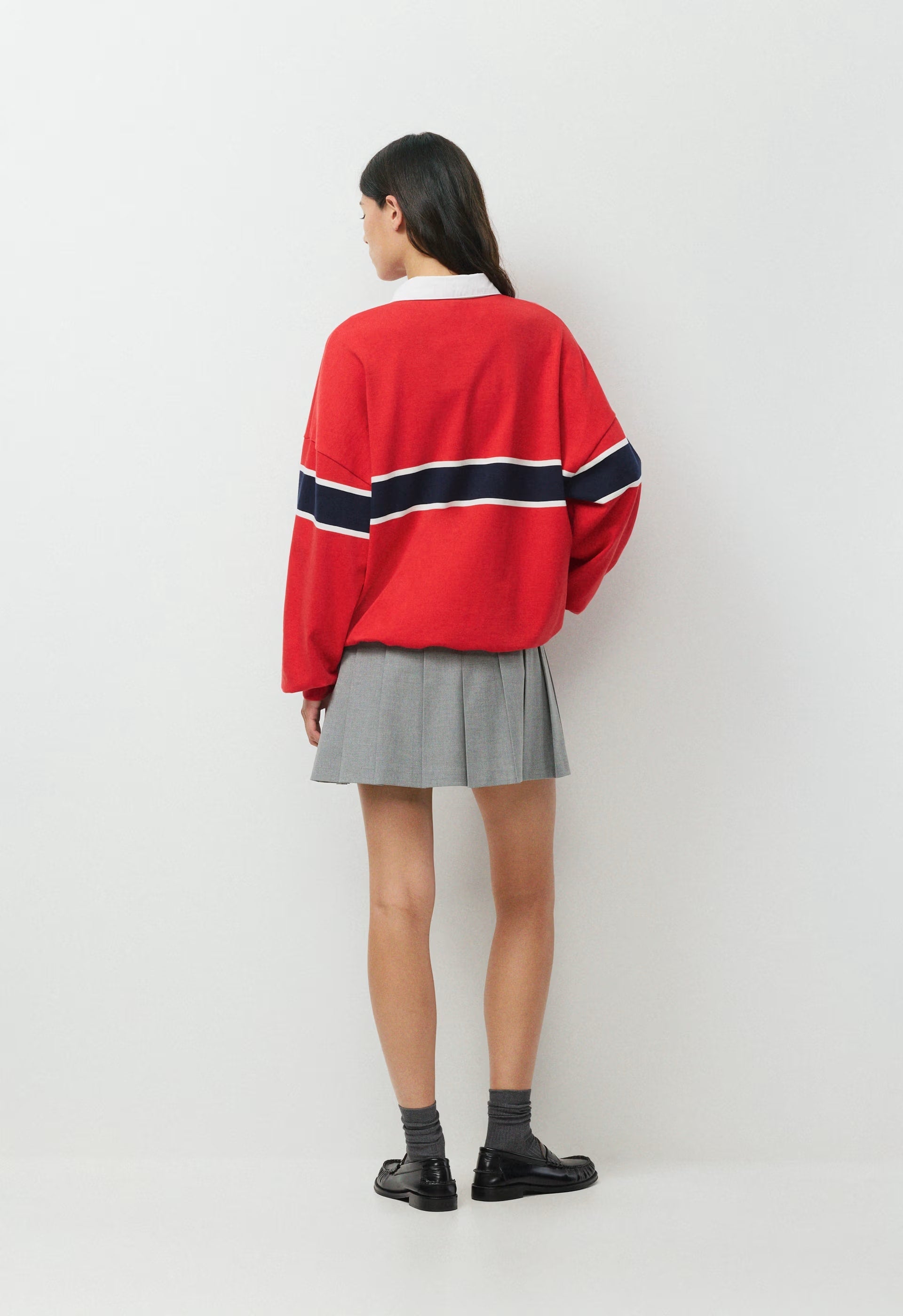Mighty Cotton™ Lomu Polo - FLSHNG RD/ AD NAVY