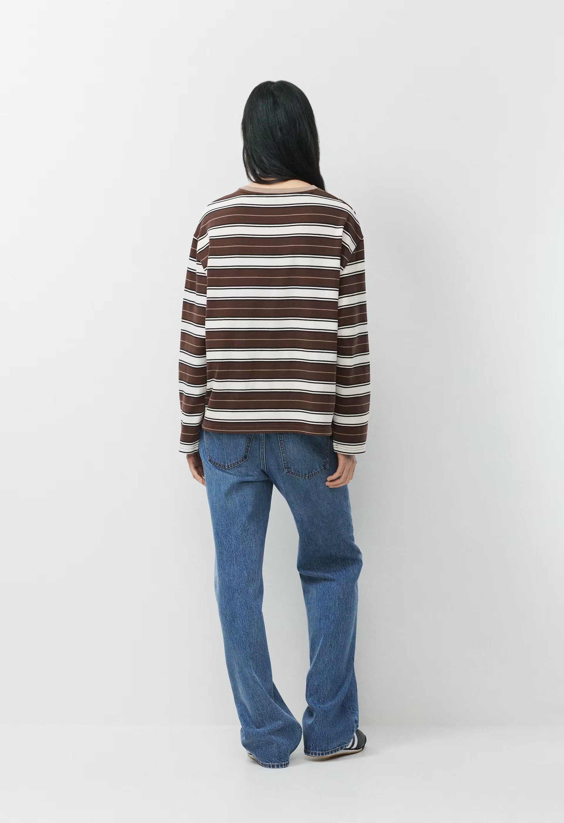 Mighty Cotton™ Fletch Longsleeve - RCH MCH BRN/LT BRCH
