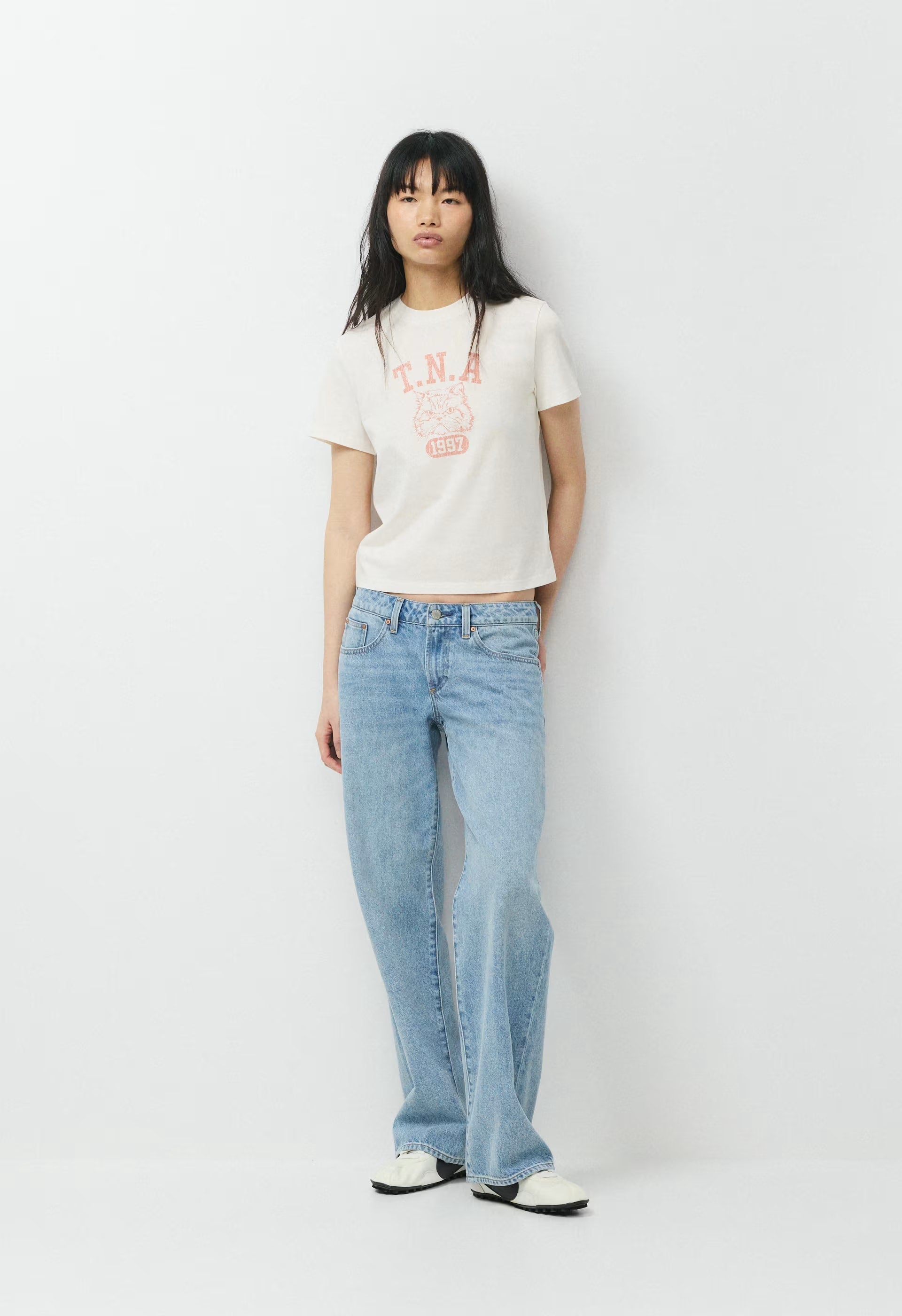 All-Time T-Shirt - LT BIRCH/RED