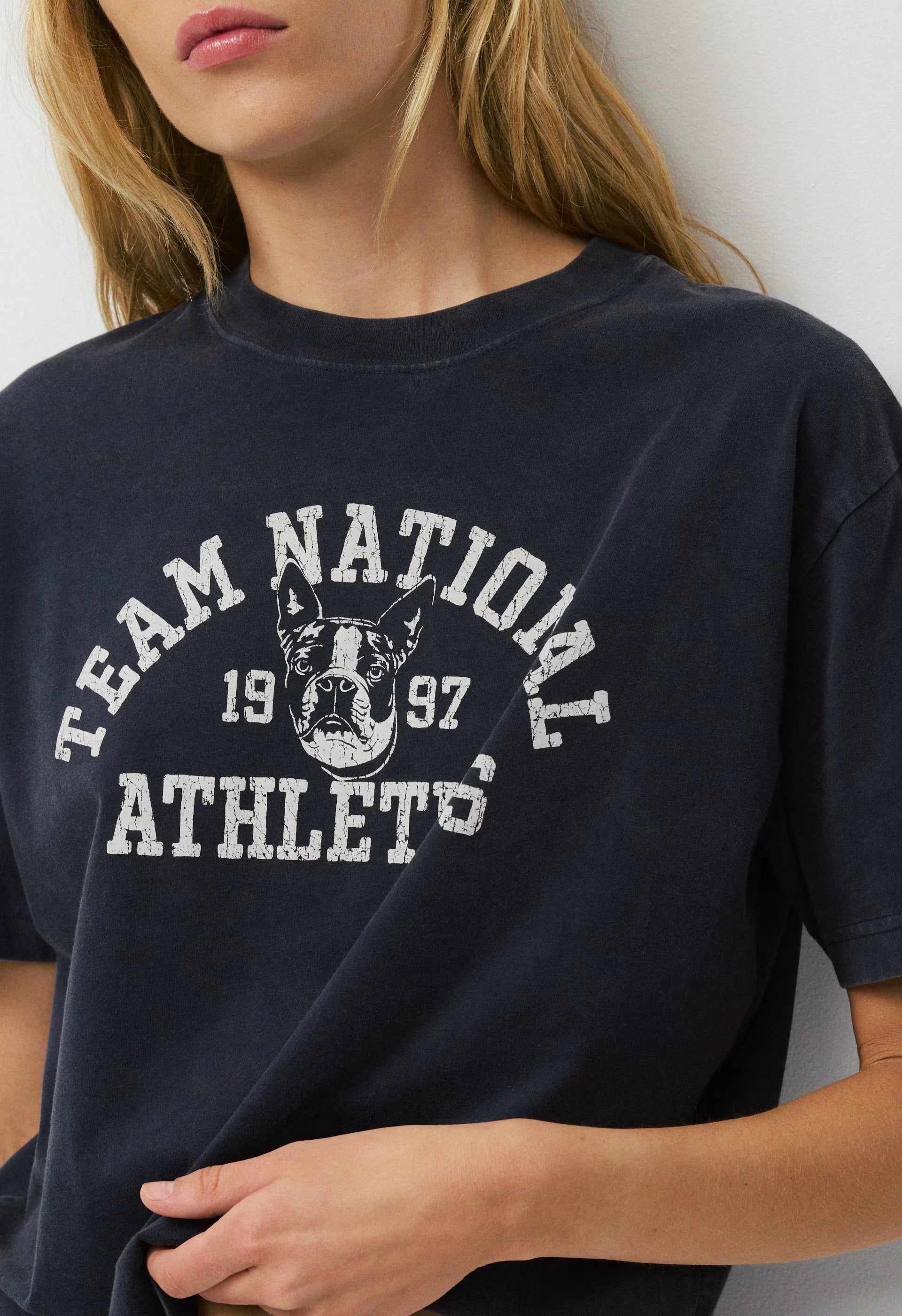 Soft Feels™ Detroit T-Shirt - LVD-IN AD NAVY/WHITE