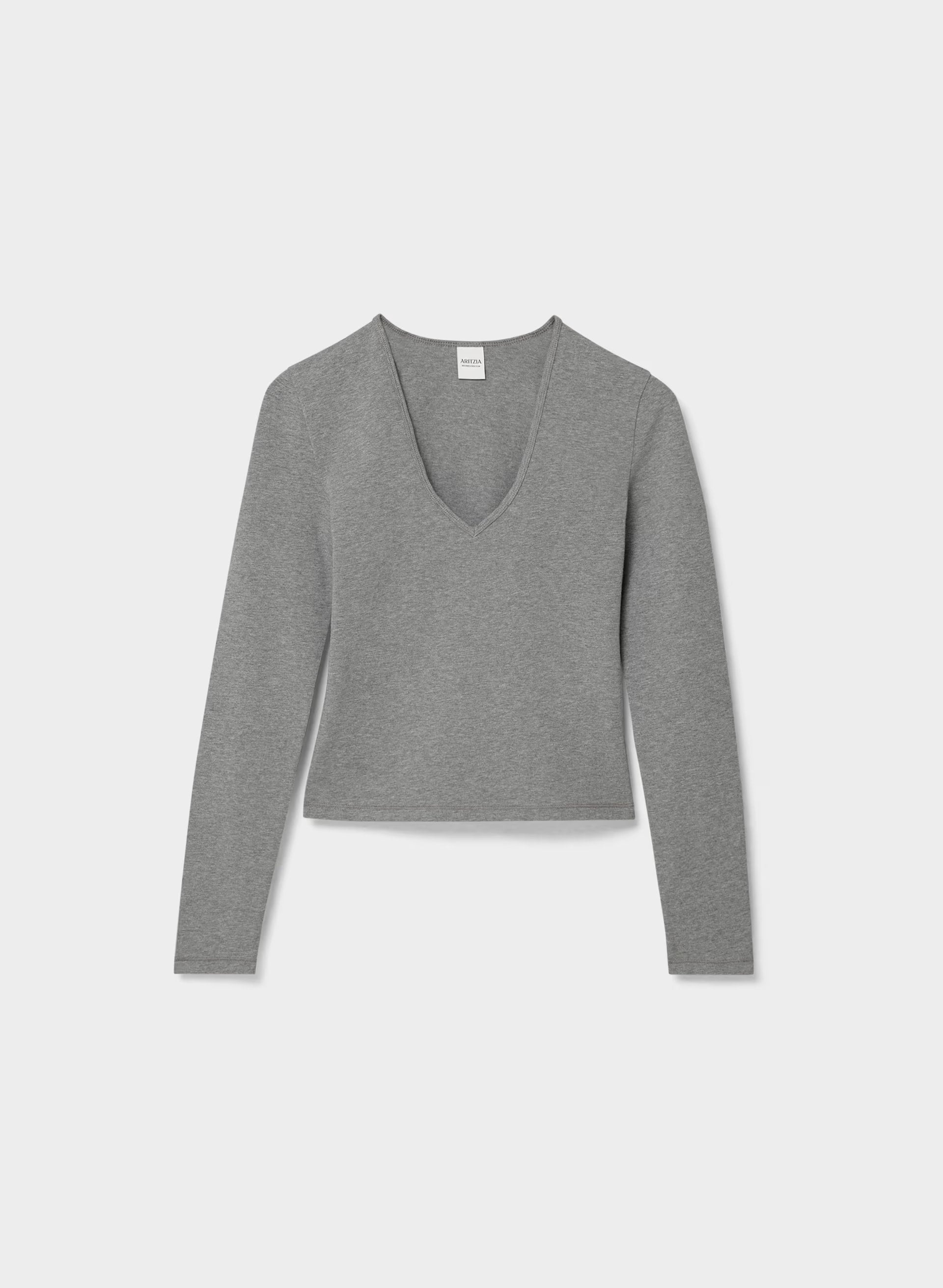 HomeStretch™ Smooth Places Longsleeve - HEATHER DARK GREY