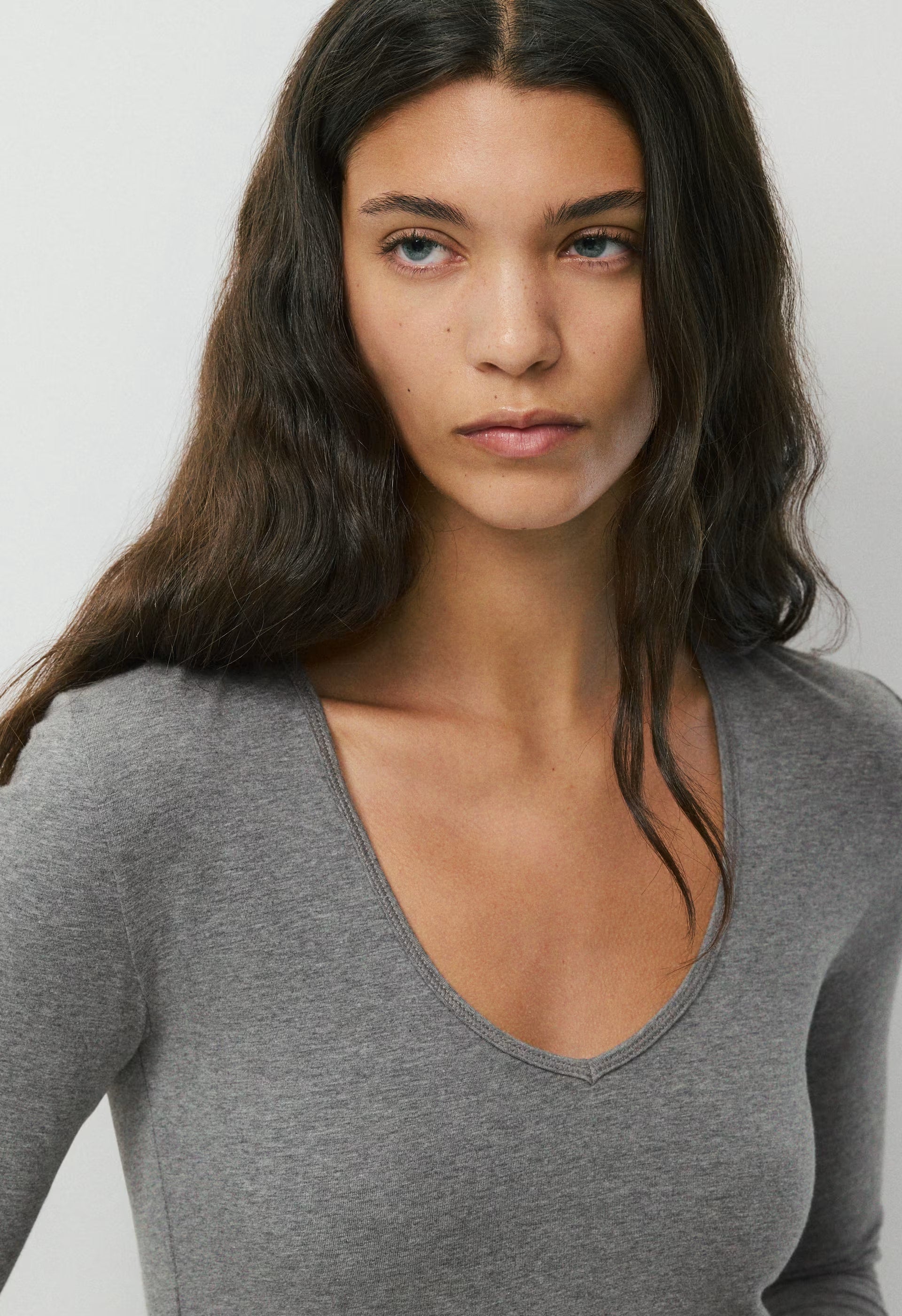HomeStretch™ Smooth Places Longsleeve - HEATHER DARK GREY