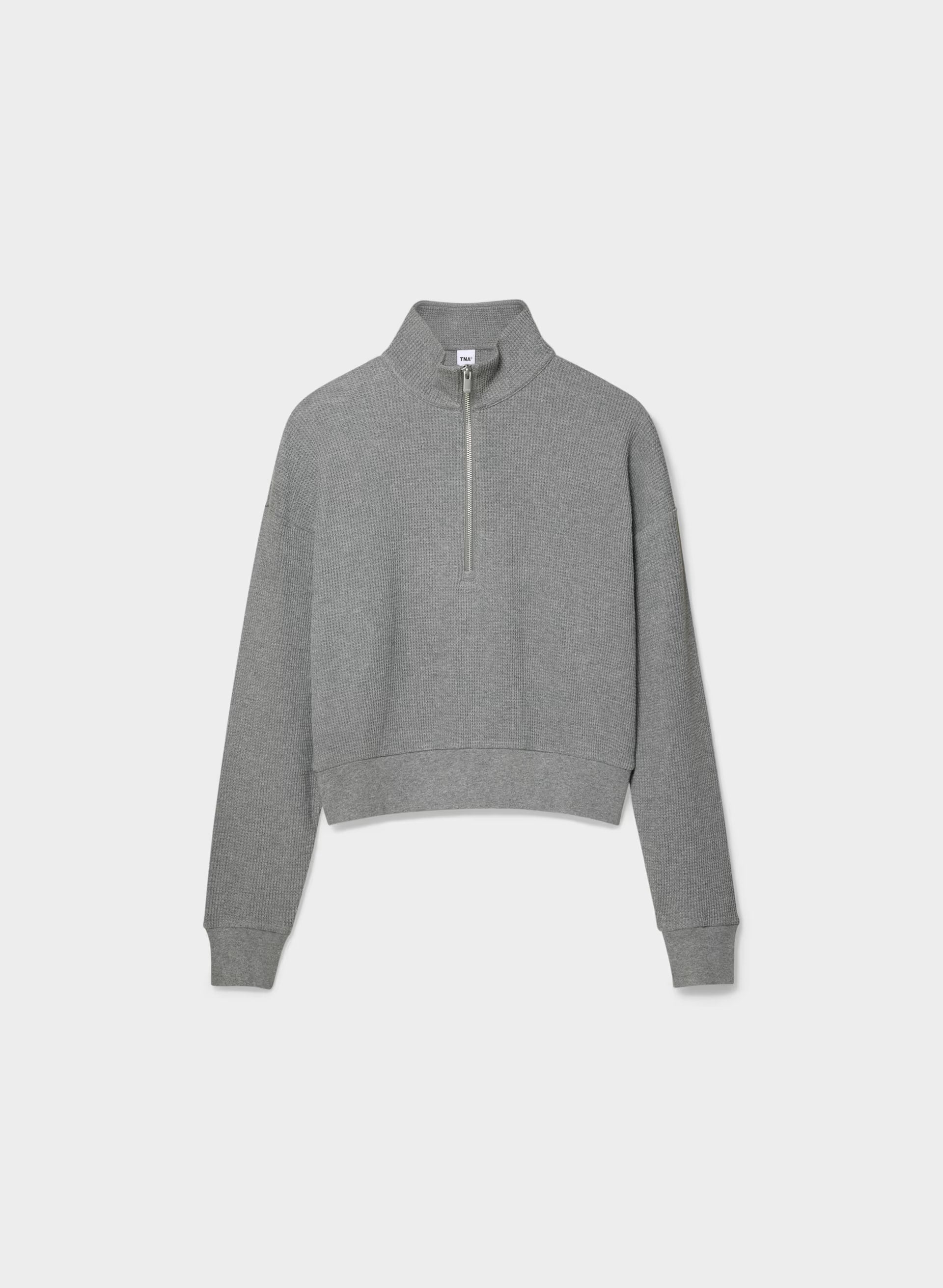 Thunder Mockneck - HEATHER DARK GREY