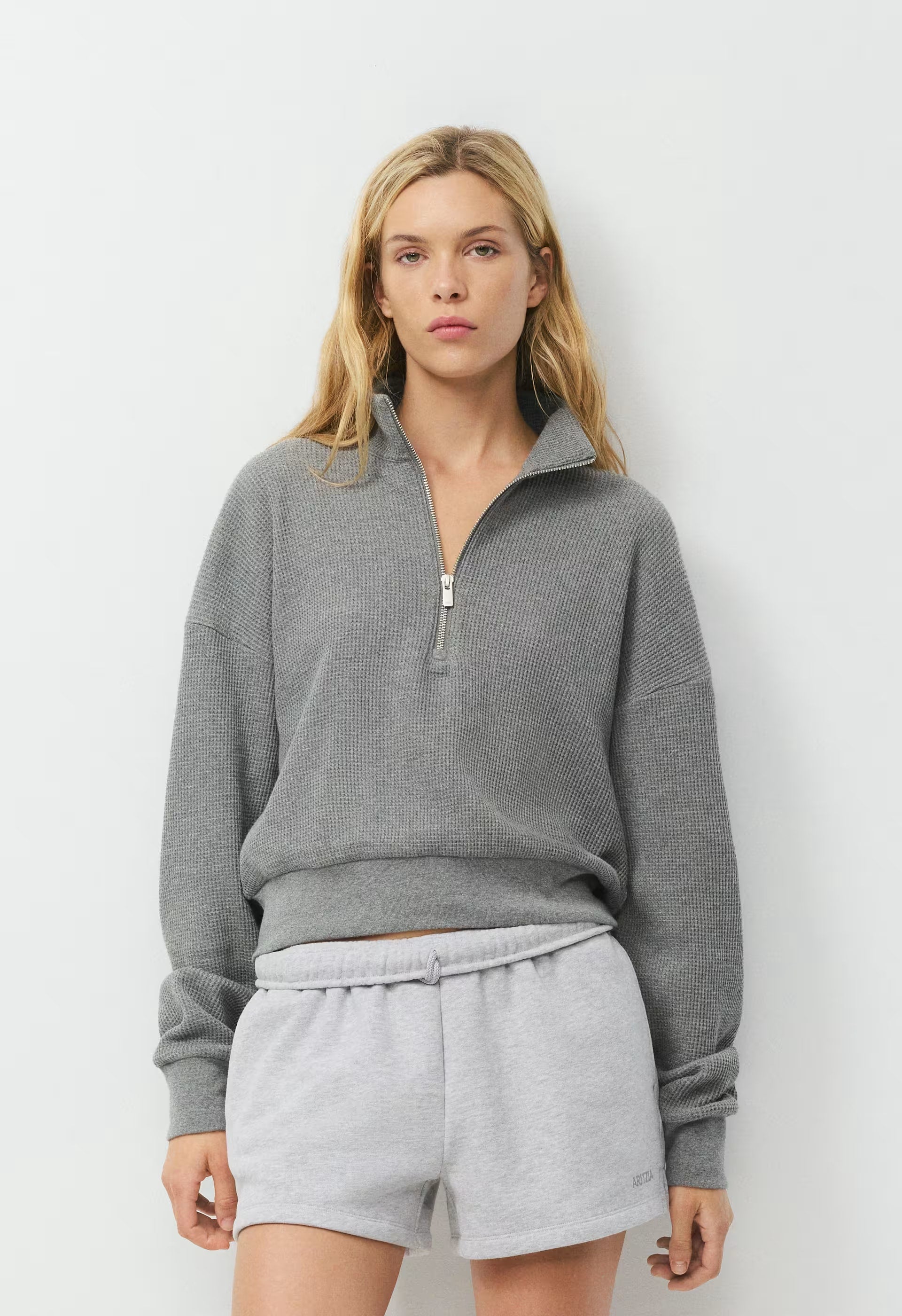 Thunder Mockneck - HEATHER DARK GREY