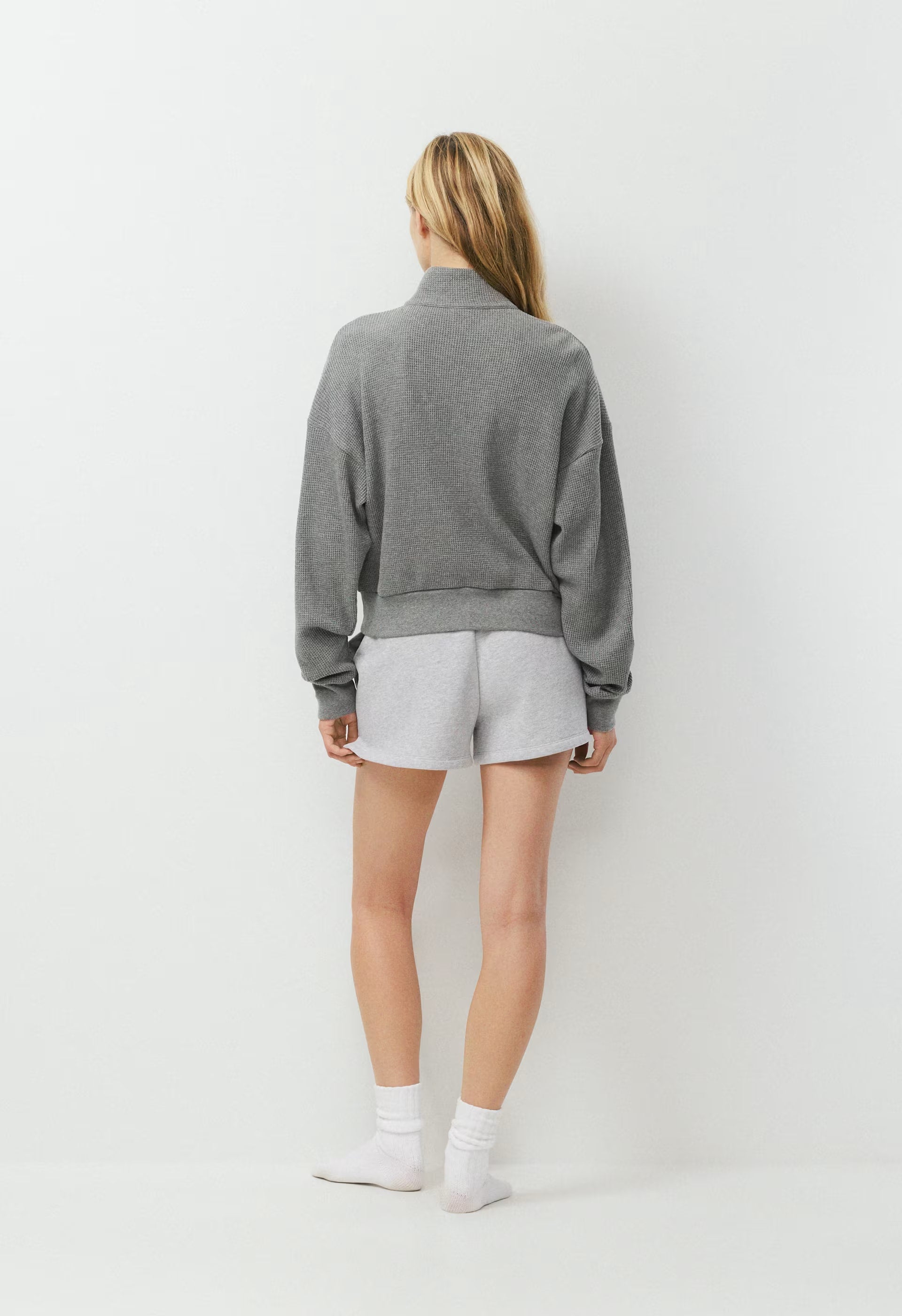 Thunder Mockneck - HEATHER DARK GREY