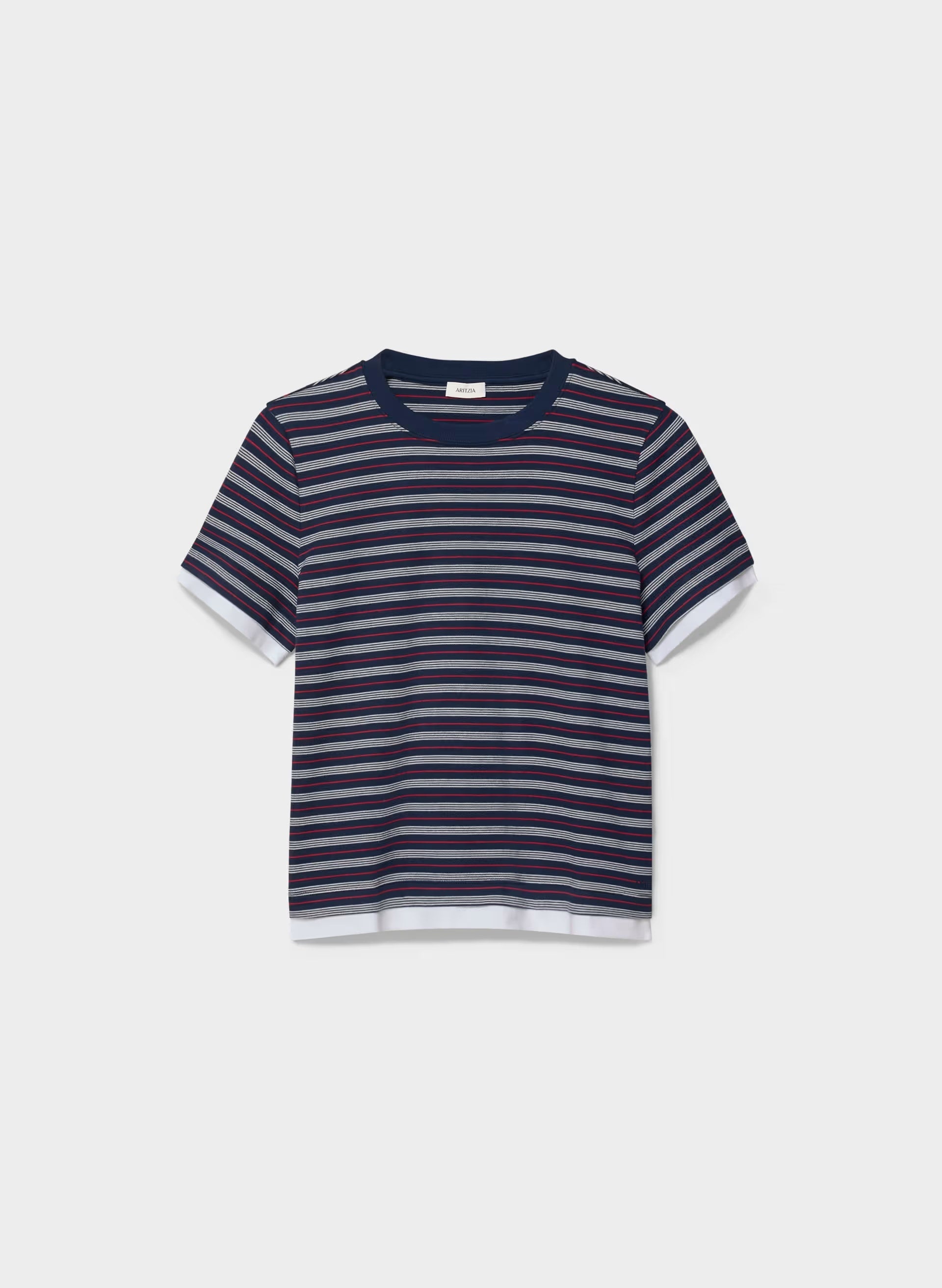 InterLock Cotton Function T-Shirt - ADMIRAL/ FLASHING RD