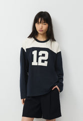 Mighty Cotton™ Ramos Longsleeve - ADMIRAL NVY/LT BIRCH