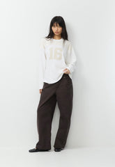 Mighty Cotton™ Ramos Longsleeve - WHITE/LIGHT BIRCH