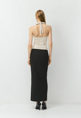 Original Contour Optimum Halter Top - LIGHT BIRCH/TONAL