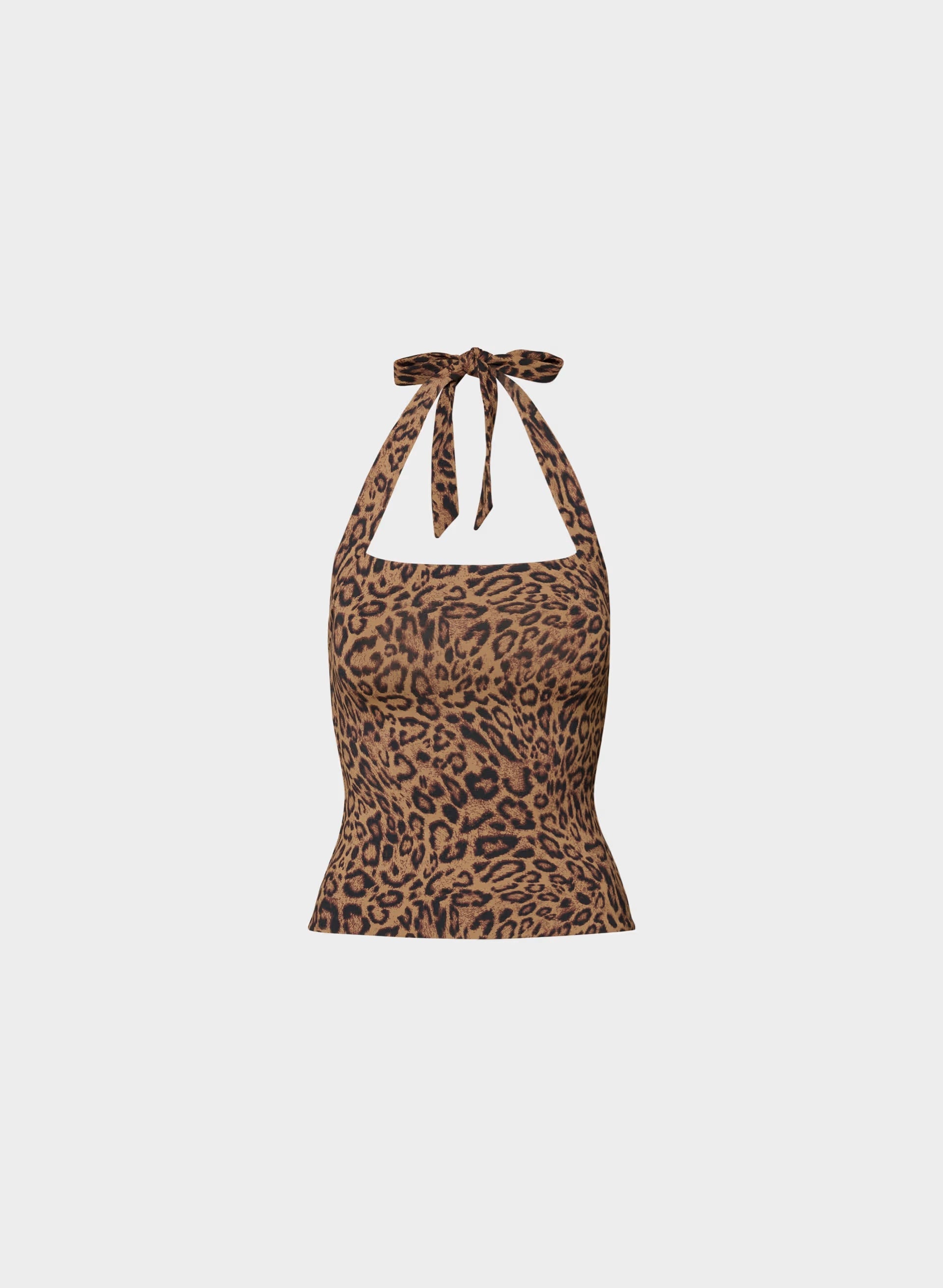 Original Contour Optimum Halter Top - COCOA SAND/MULTI