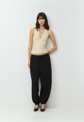 Smooth Matter™ Wylder Halter Top - SEASD CRM/TAN KHAKI