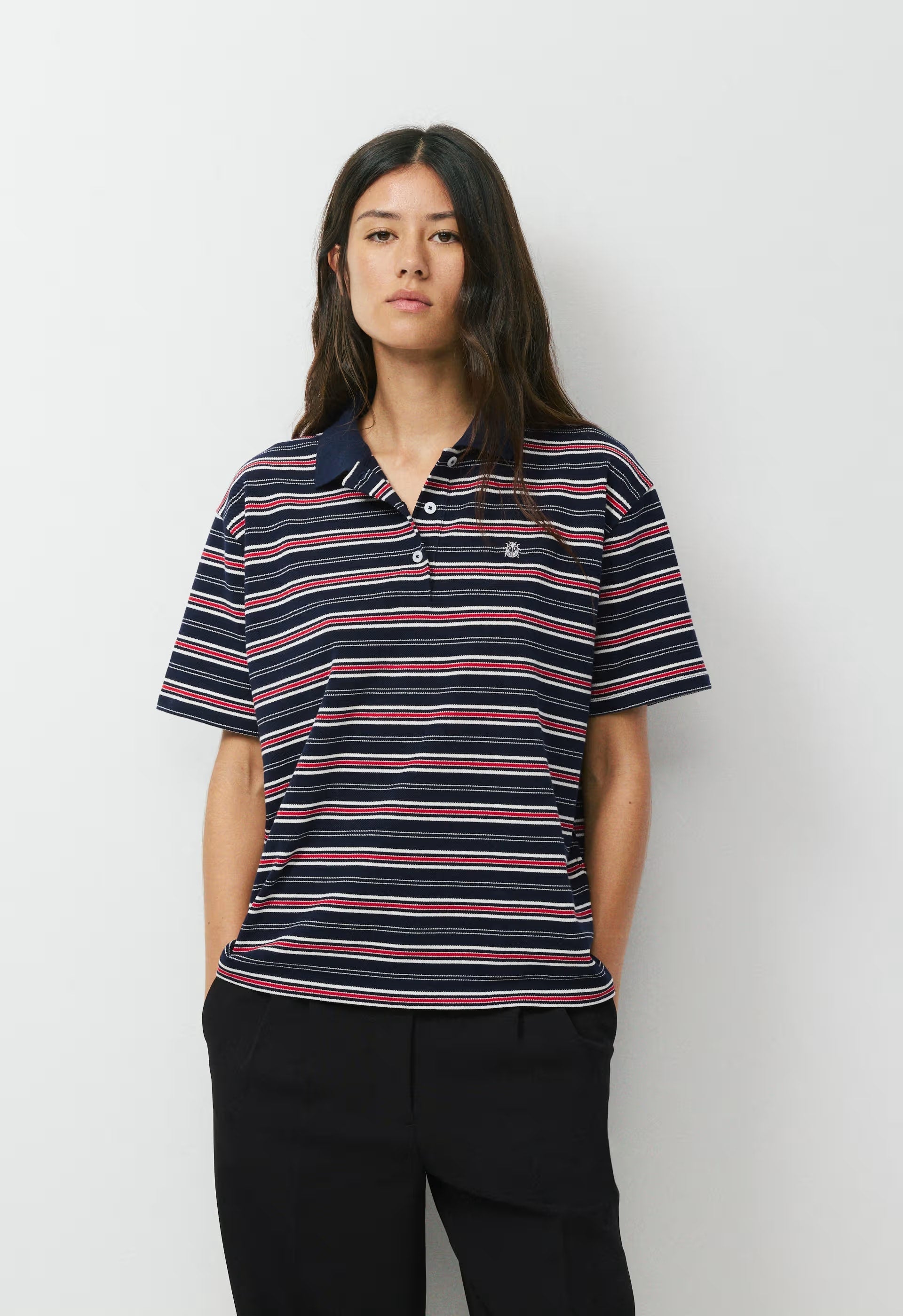 Auto Polo - ADMIRAL NVY/LT BIRCH