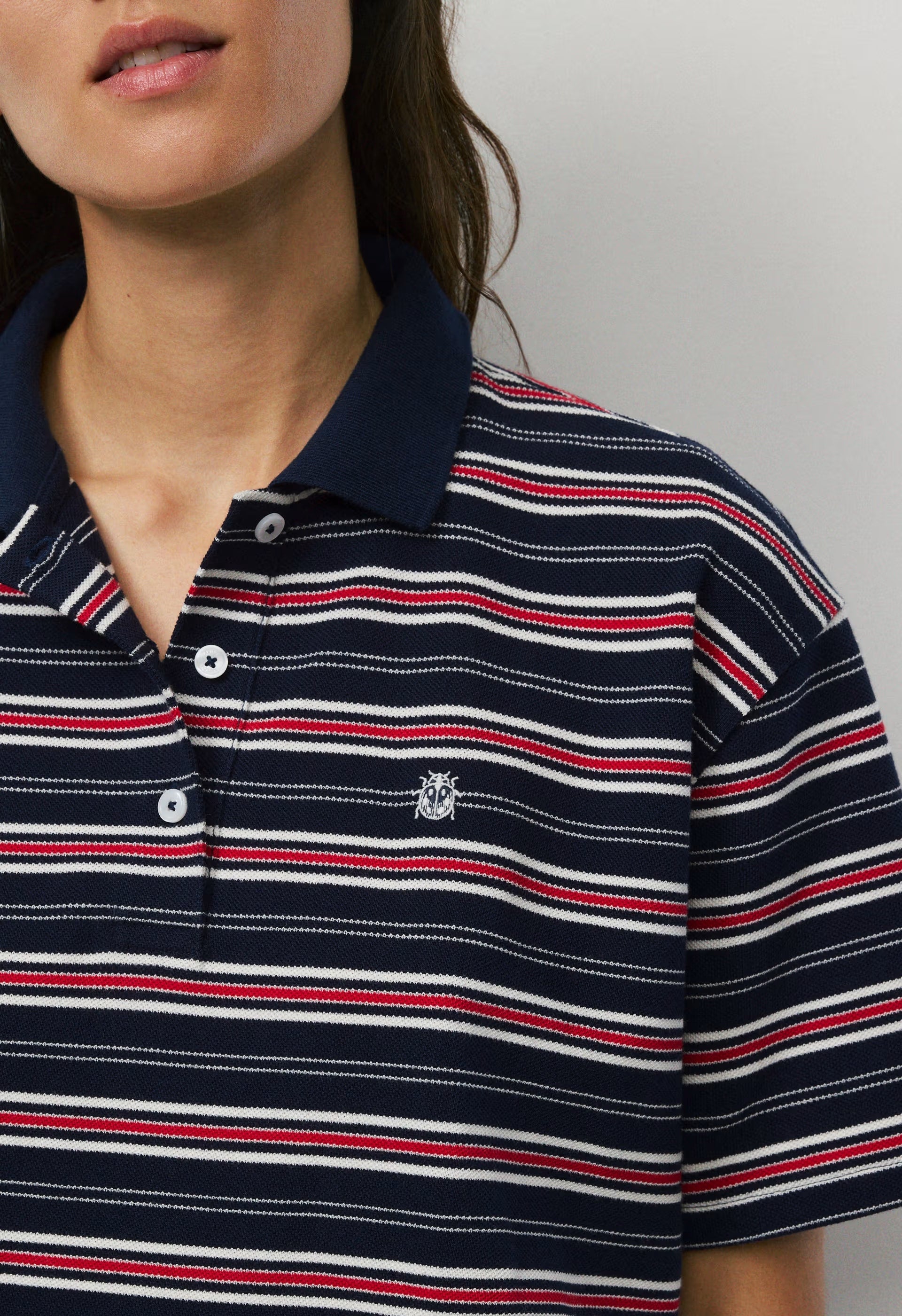 Auto Polo - ADMIRAL NVY/LT BIRCH