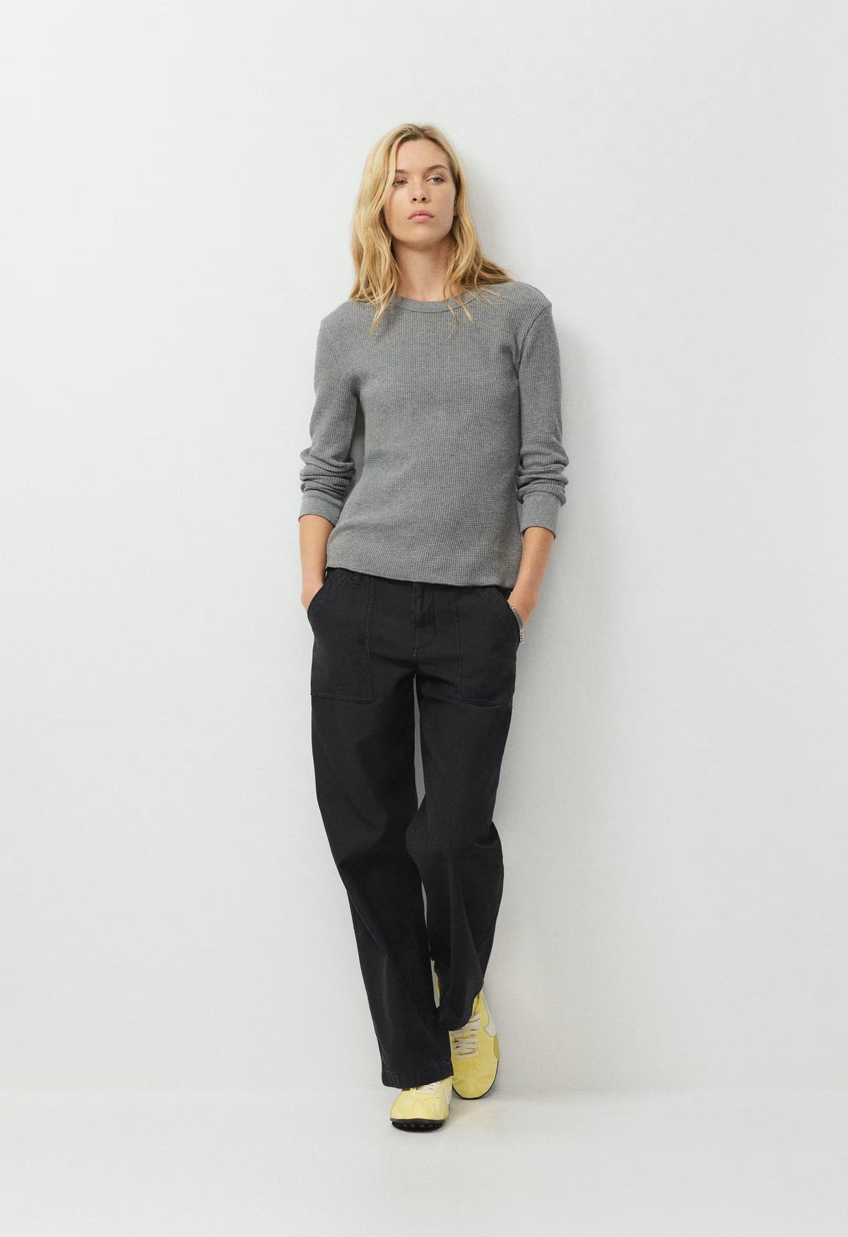 Scout Longsleeve - HEATHER DARK GREY