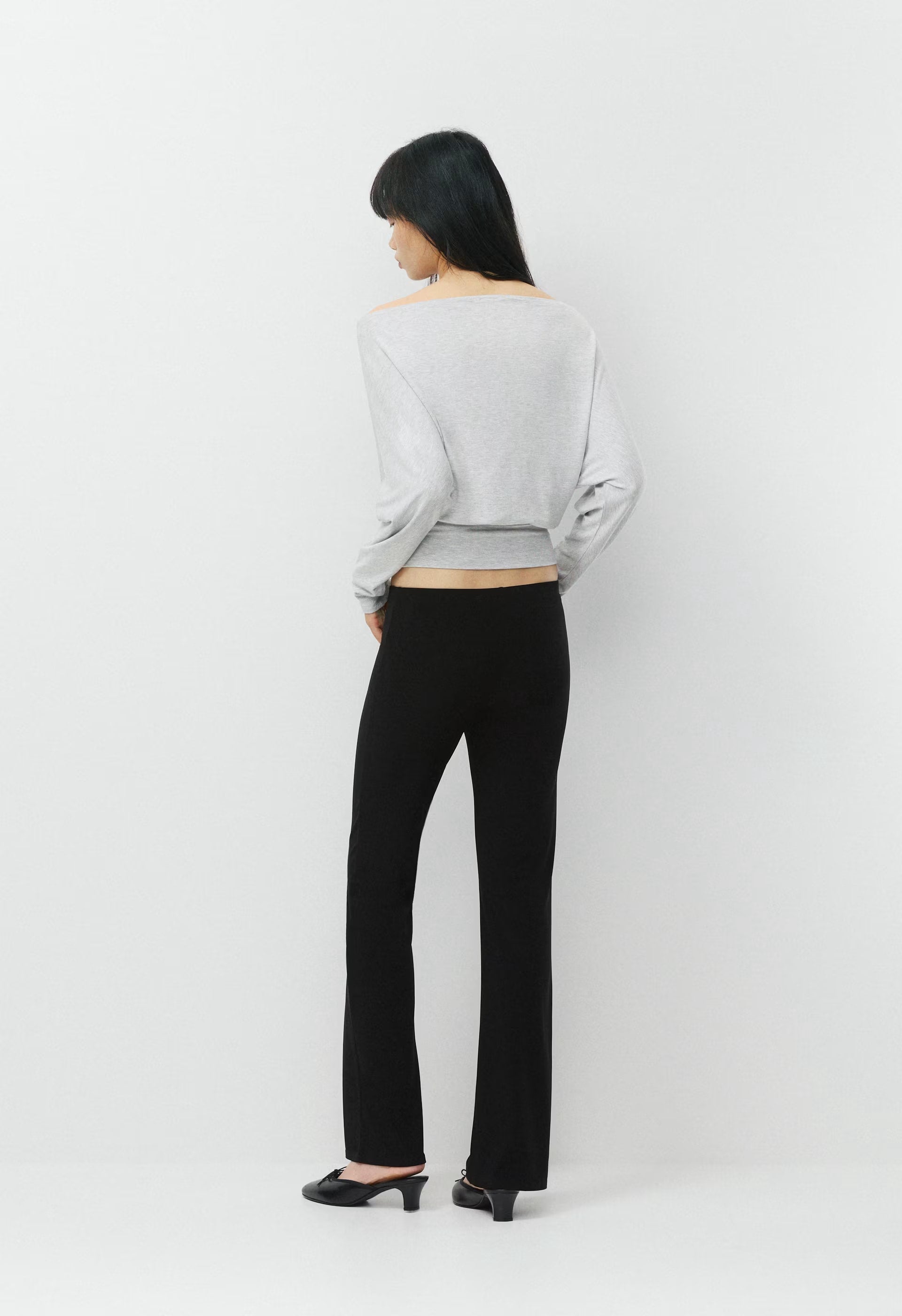 Cassis Longsleeve - HEATHER CHROME