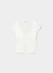 Ringlet T-Shirt - WHITE