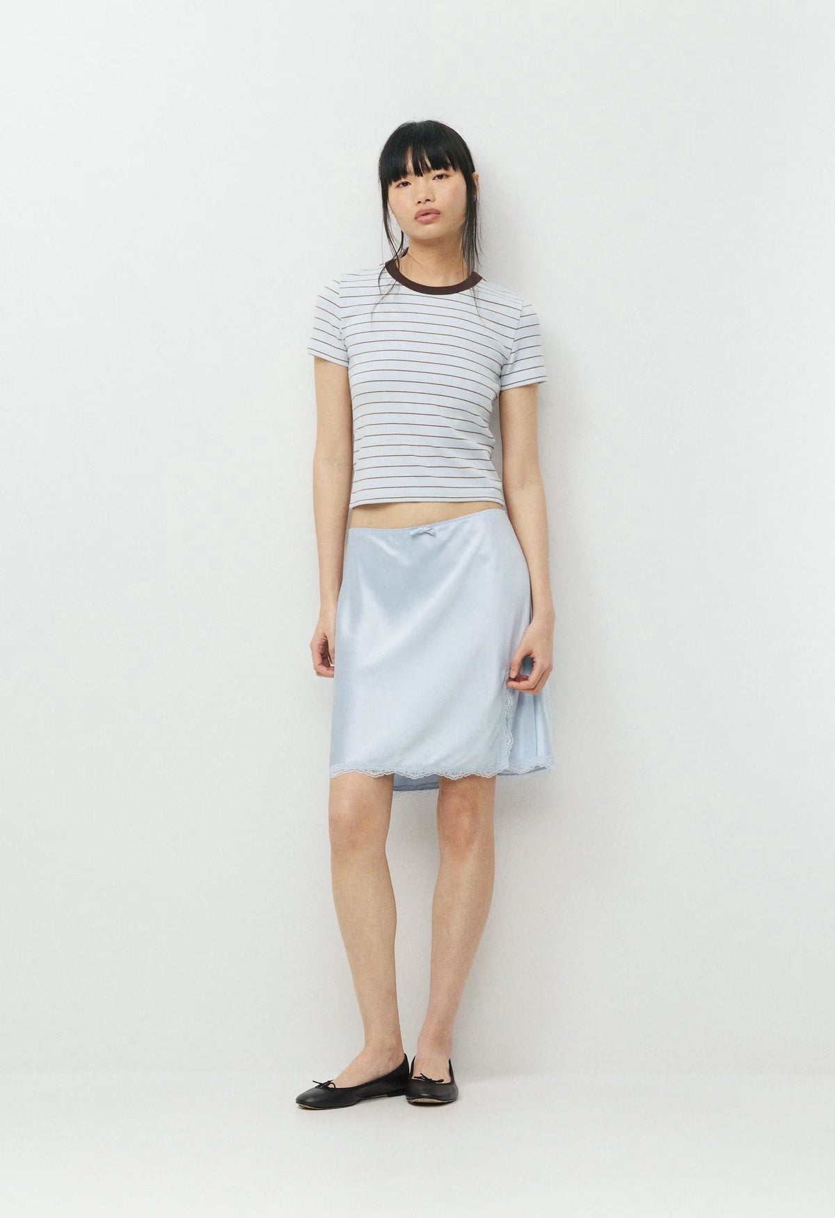 Little Ripple T-Shirt - PLN AIR/CHCLTR BRWN