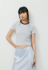 Little Ripple T-Shirt - PLN AIR/CHCLTR BRWN