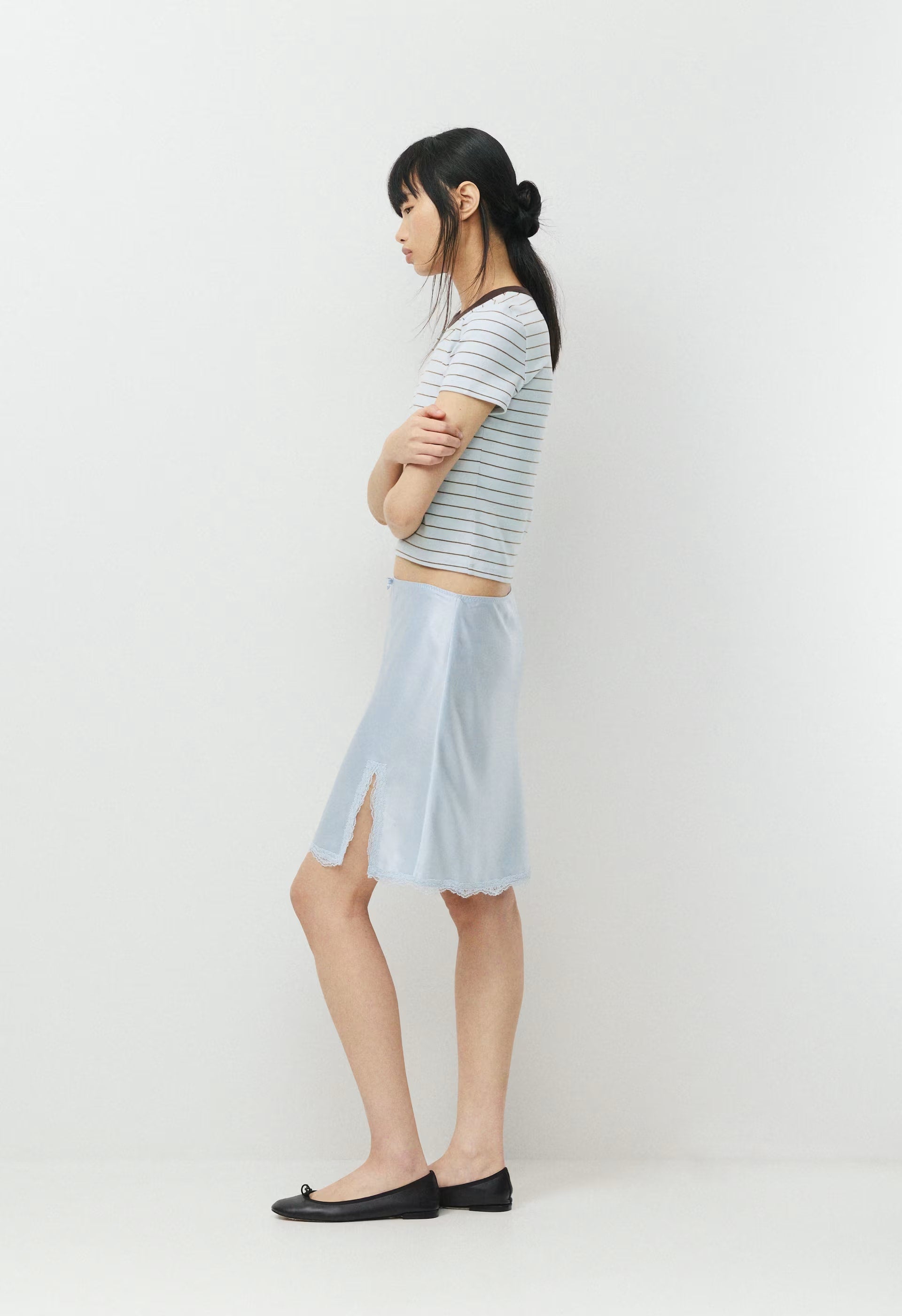 Little Ripple T-Shirt - PLN AIR/CHCLTR BRWN