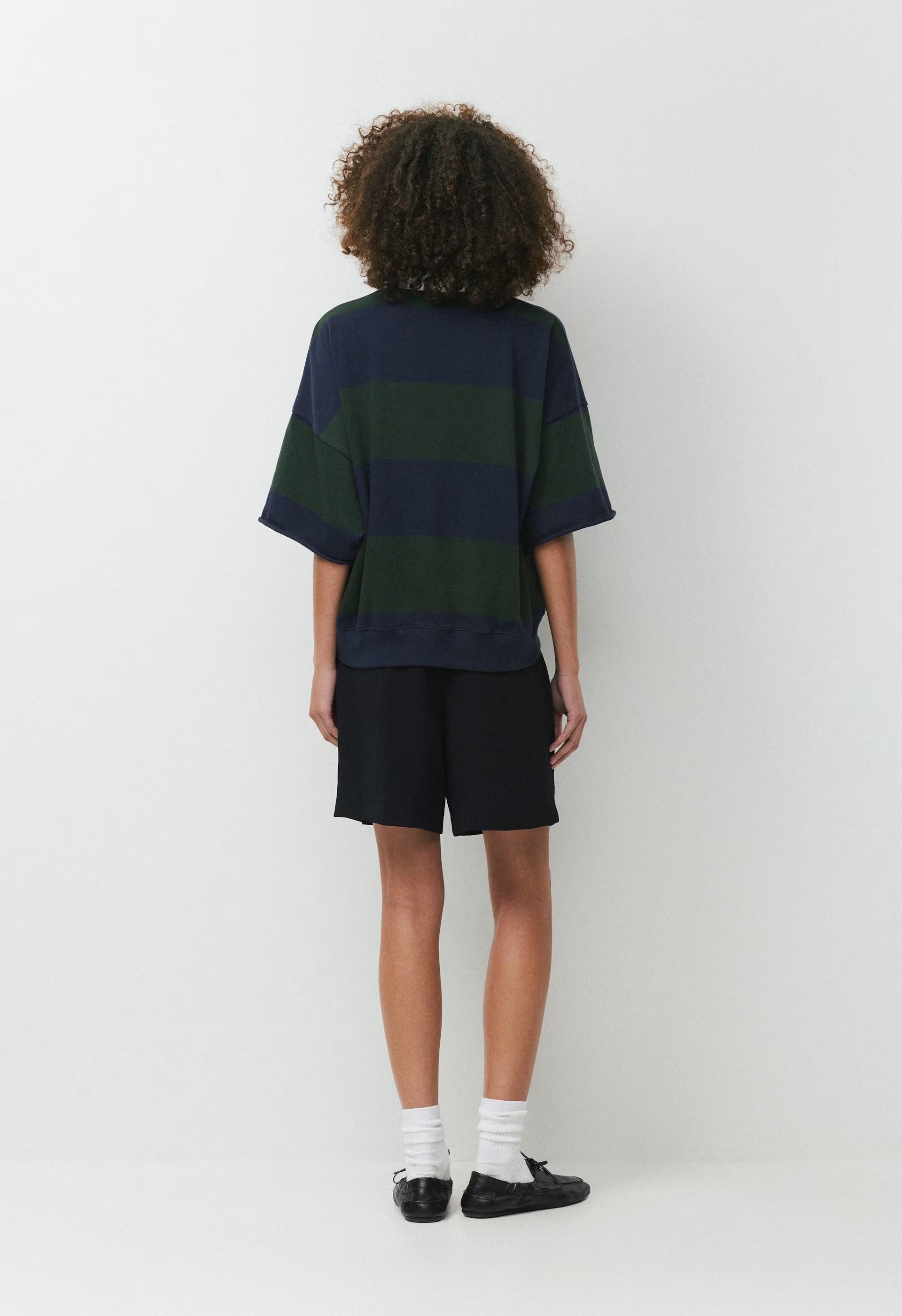 Mighty Cotton™ Lomu Shortsleeve Polo - FGTR GREEN/ADMRL NAVY