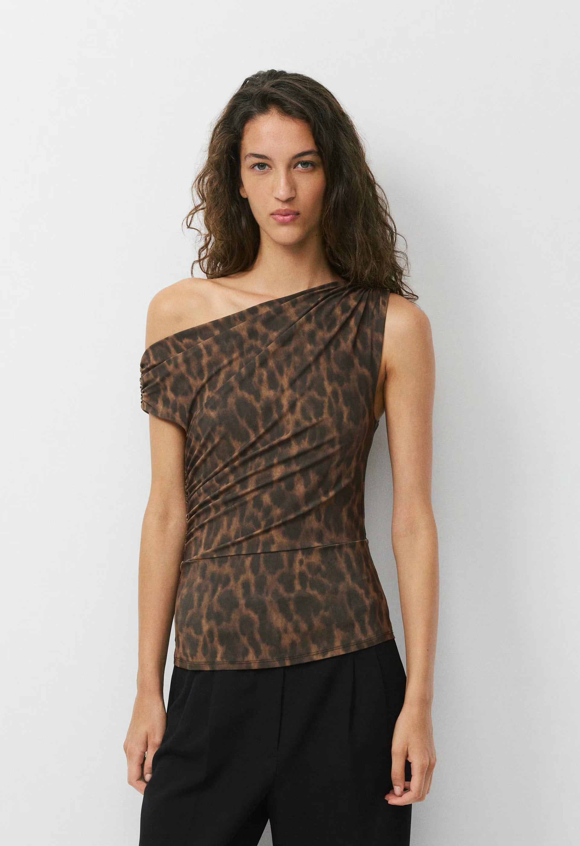 Smooth Matter™ Gallery Top - CELLO BROWN /BLACK