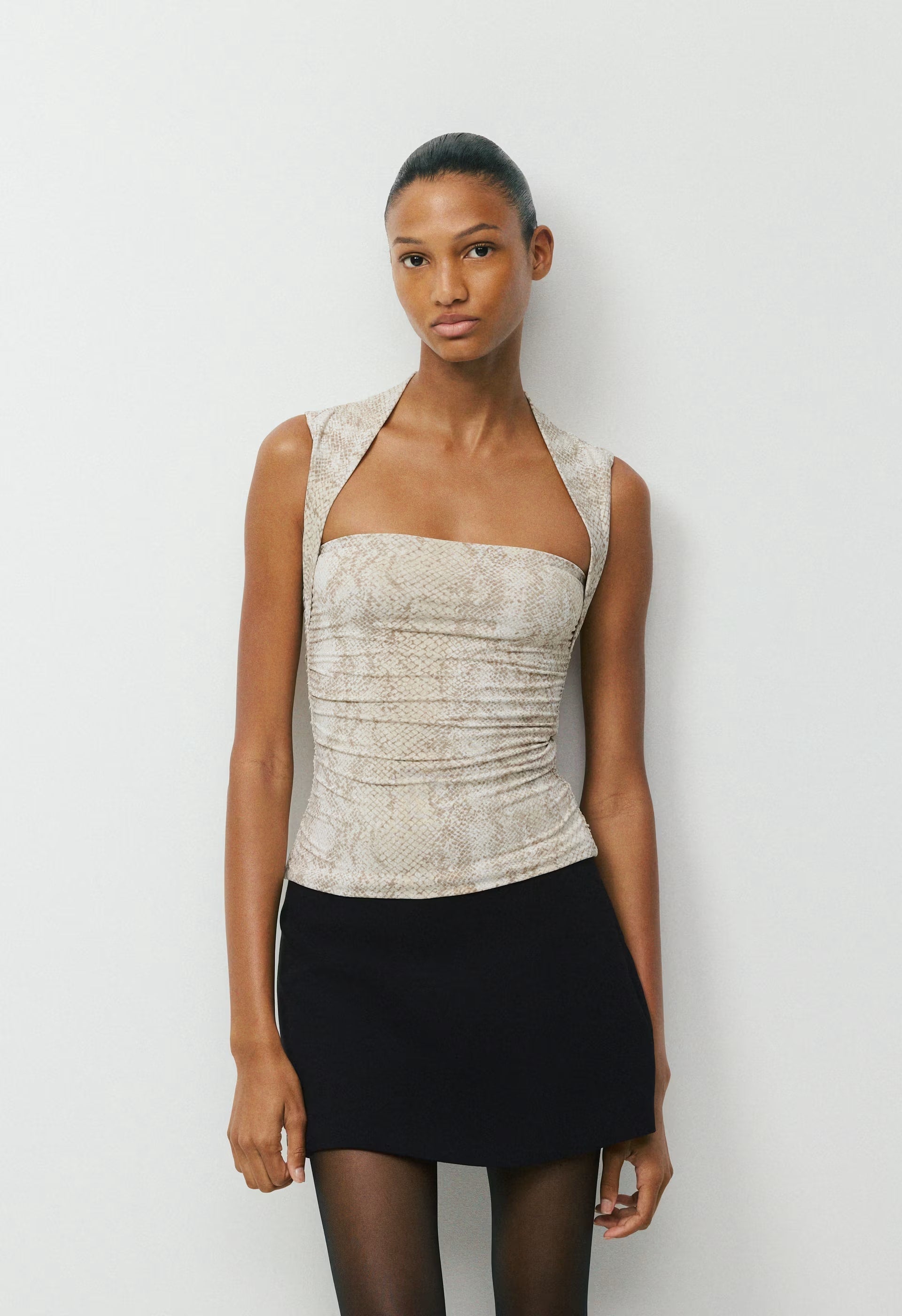 Original Contour Flourish Top - LIGHT BIRCH/TONAL