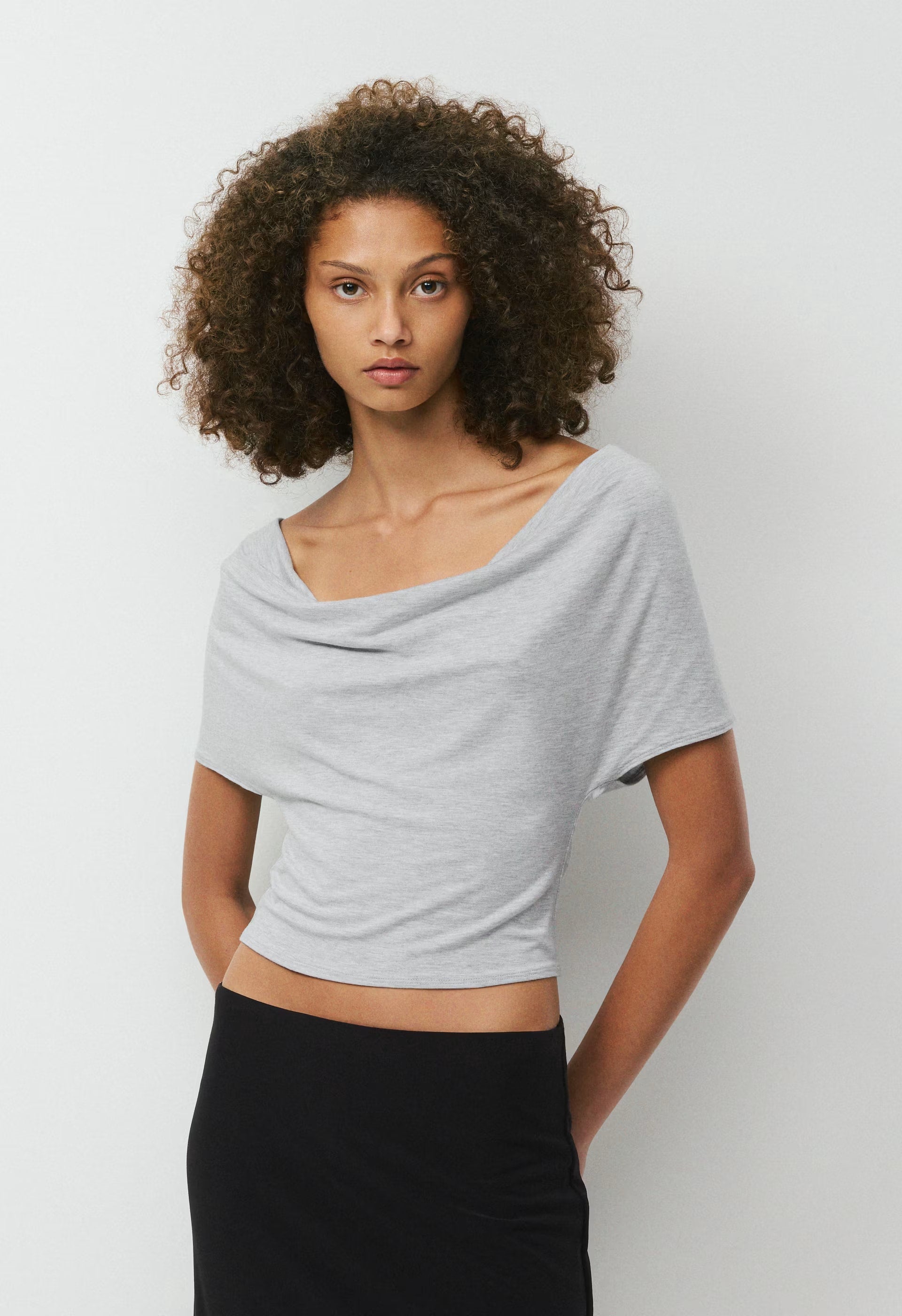 Pleasant Top - HEATHER CHROME