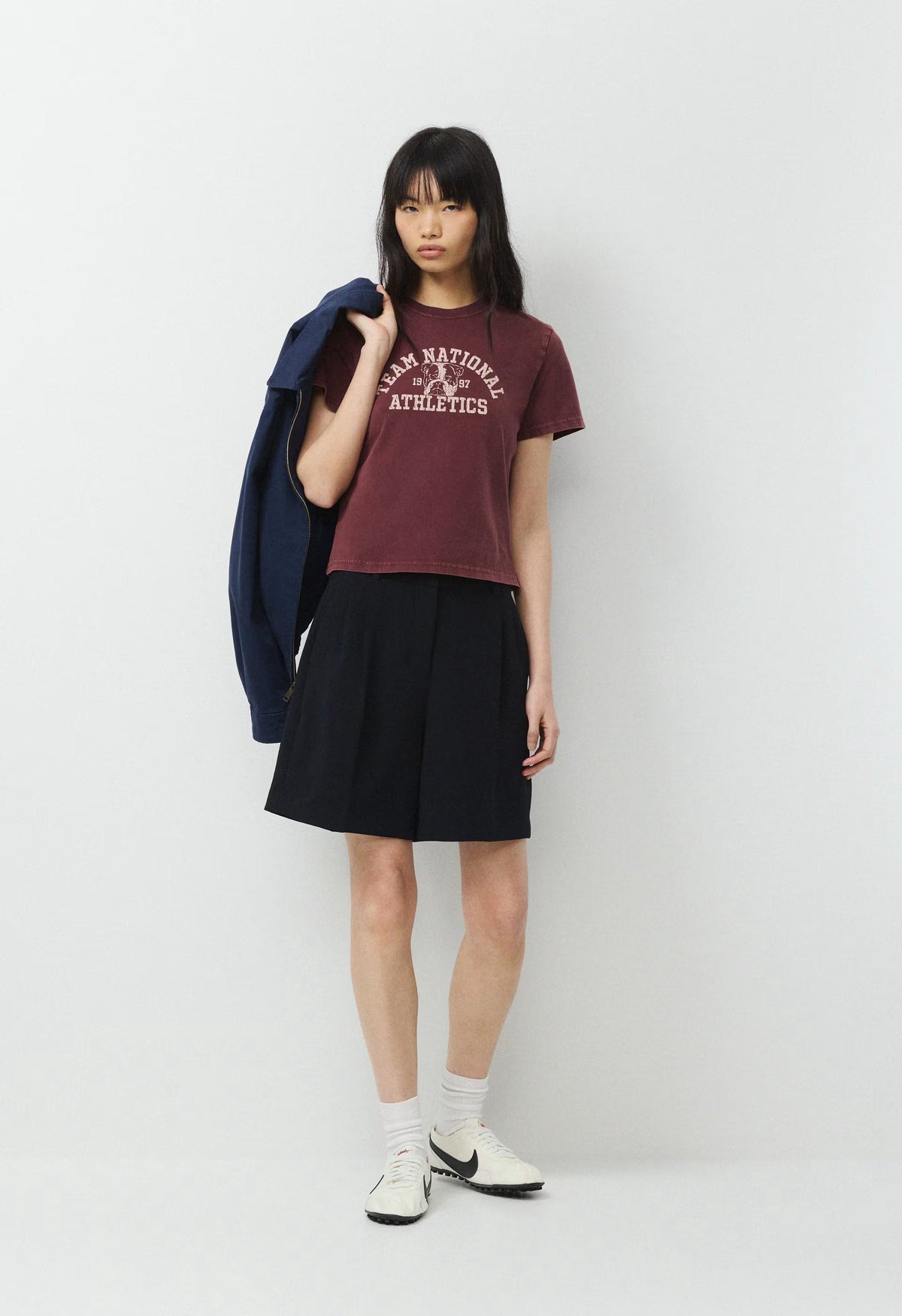 All-Time T-Shirt - LVD-IN GL PLUM/WHITE