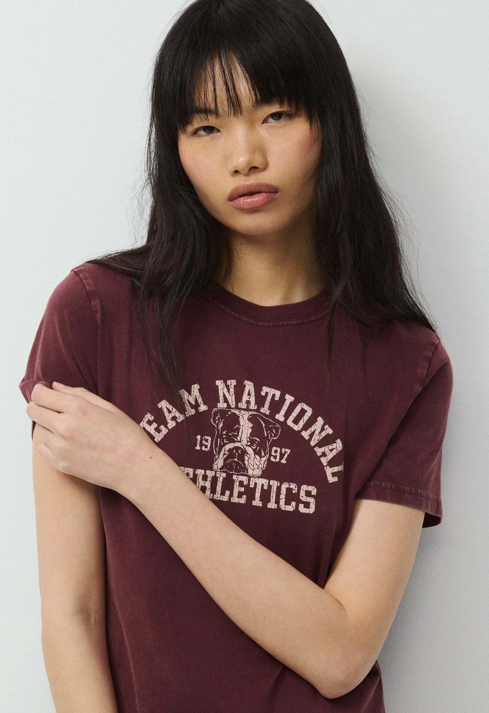 All-Time T-Shirt - LVD-IN GL PLUM/WHITE