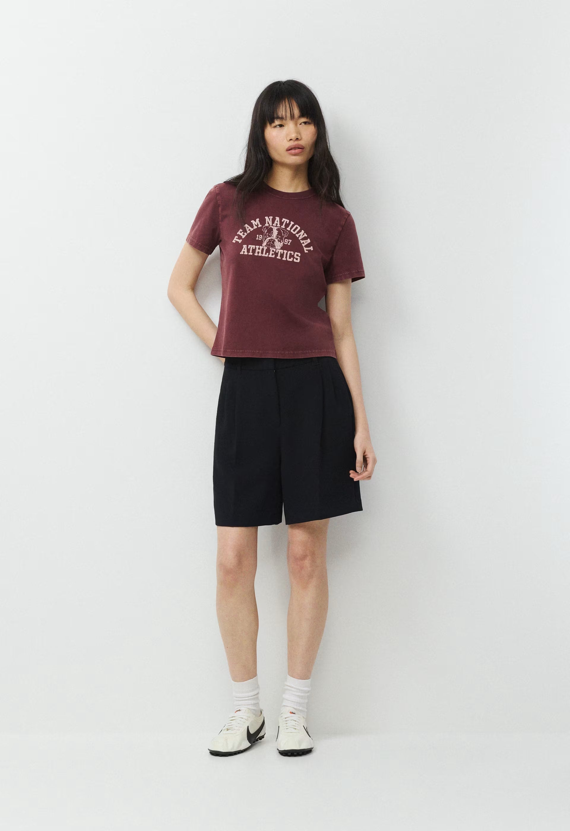 All-Time T-Shirt - LVD-IN GL PLUM/WHITE