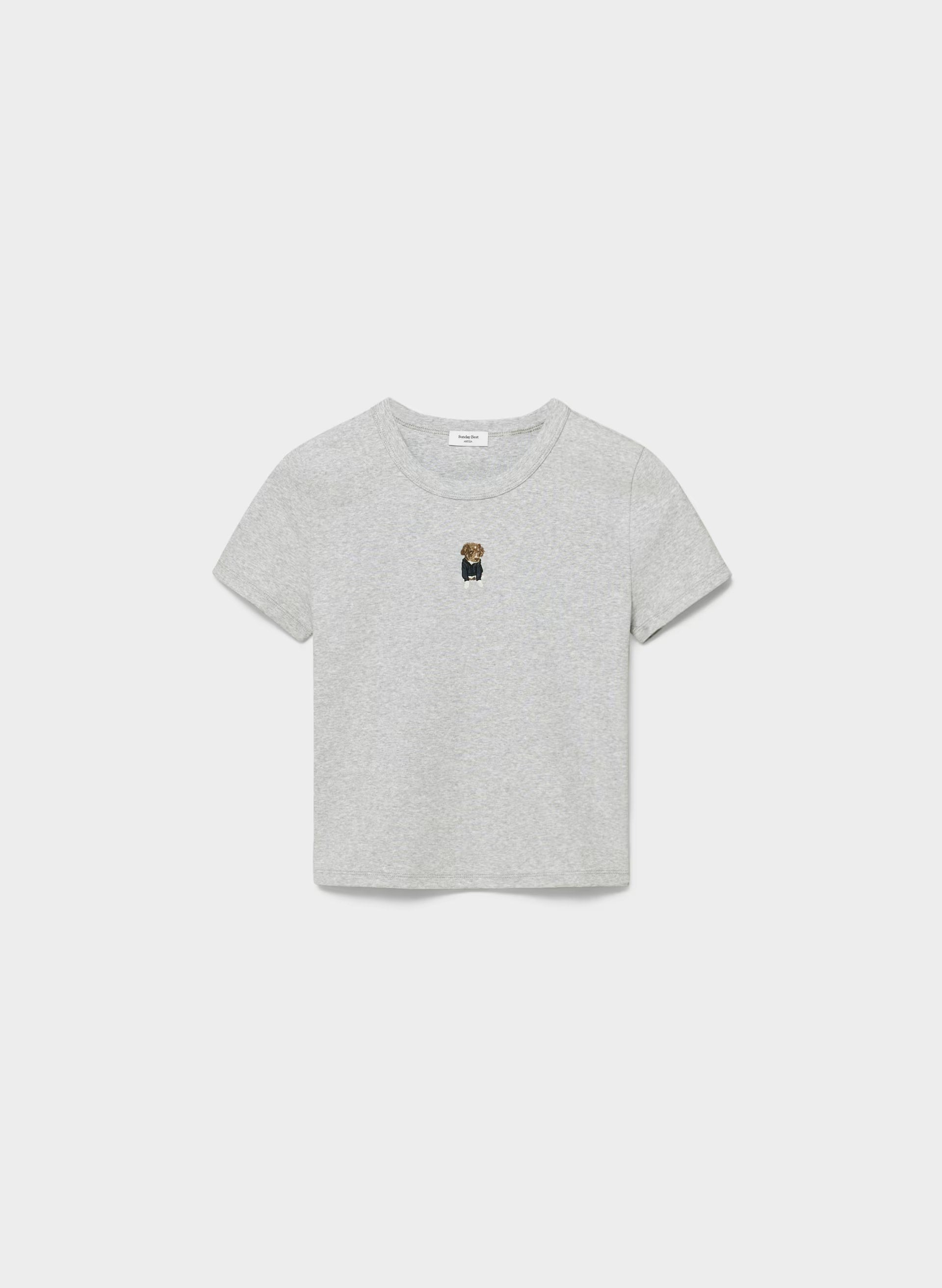 Little Ripple Icon T-Shirt - HEATHER CHROME/BALOU