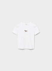 Little Ripple Icon T-Shirt - BRT WHITE/JUNA